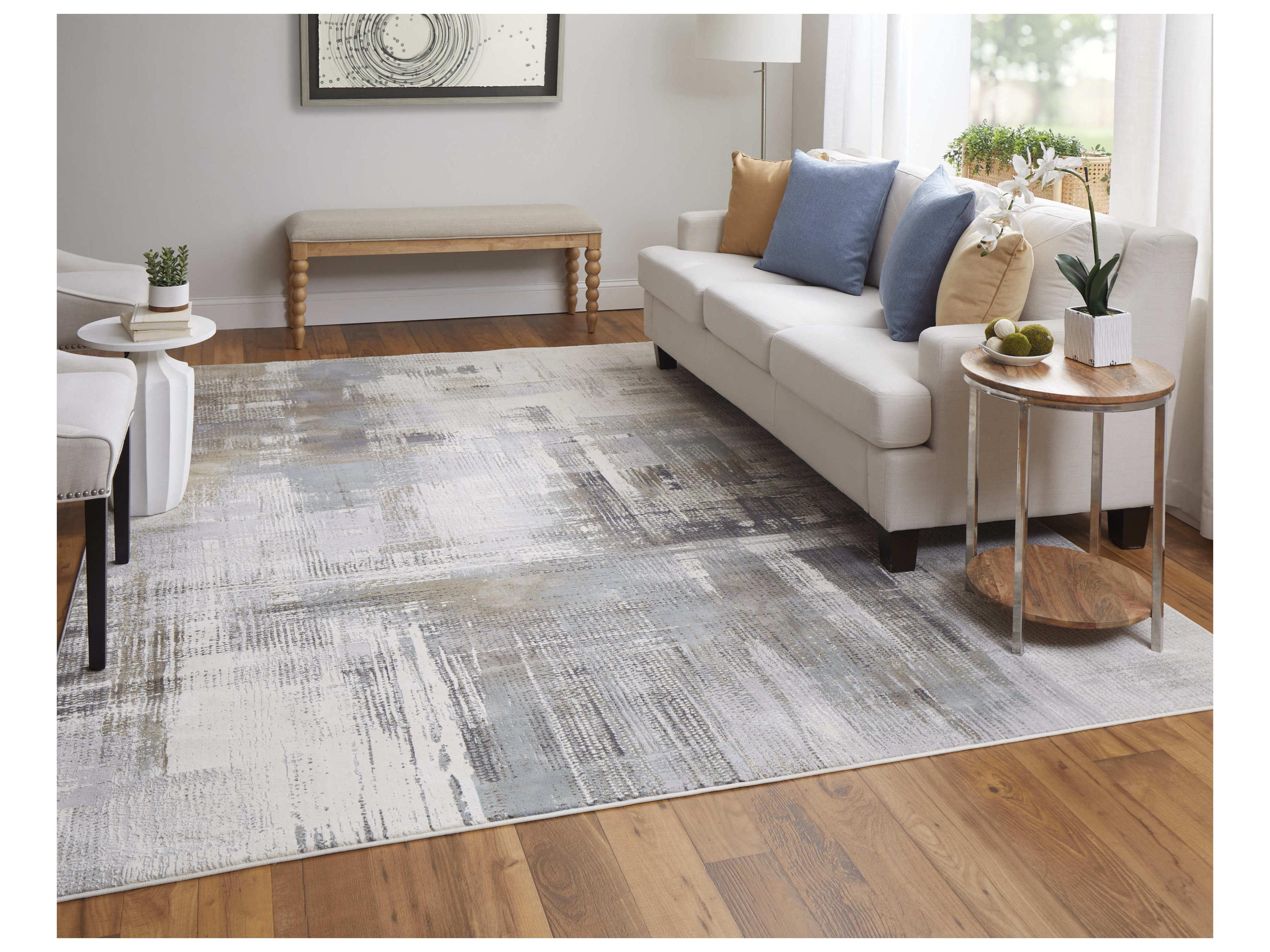 Feizy Rugs Clio Abstract Runner Area Rug