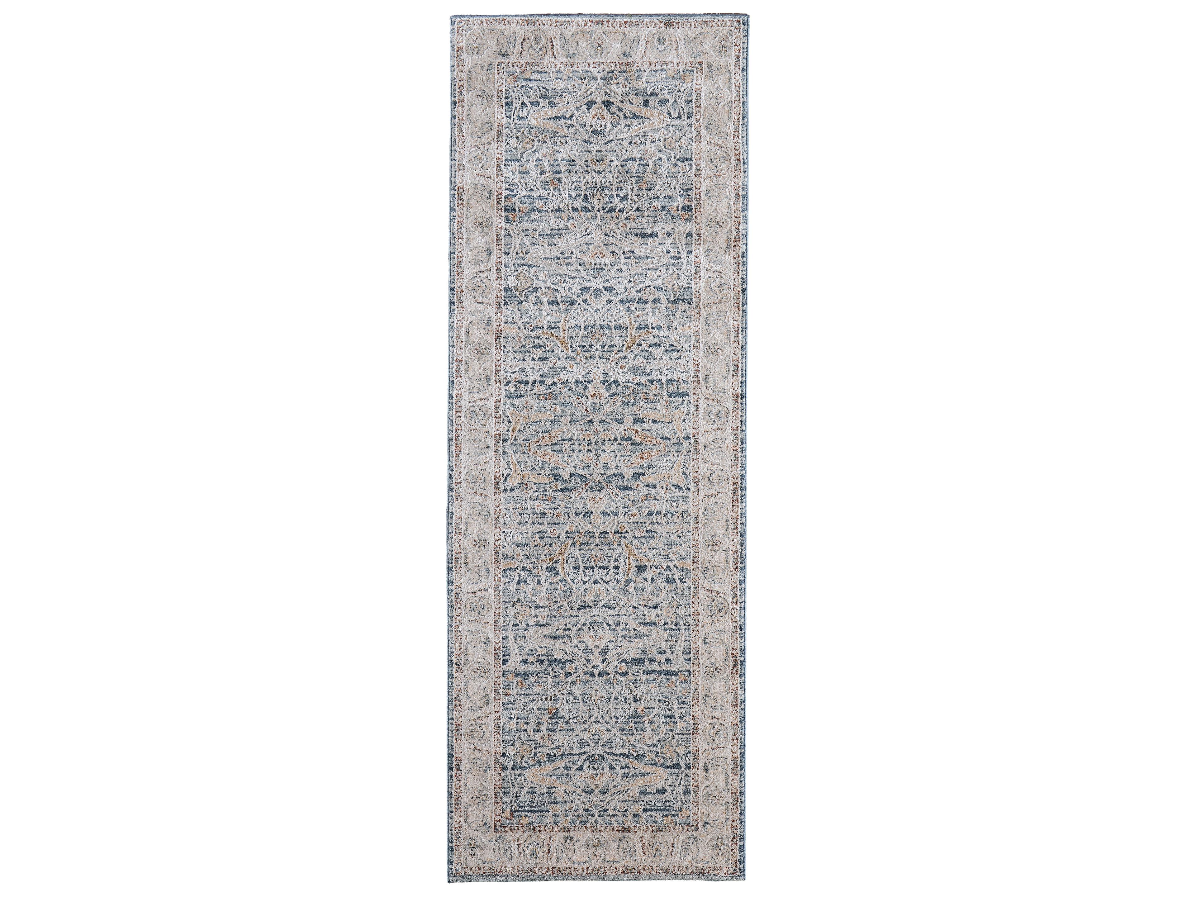 Pasha Bordered Runner Area Rug