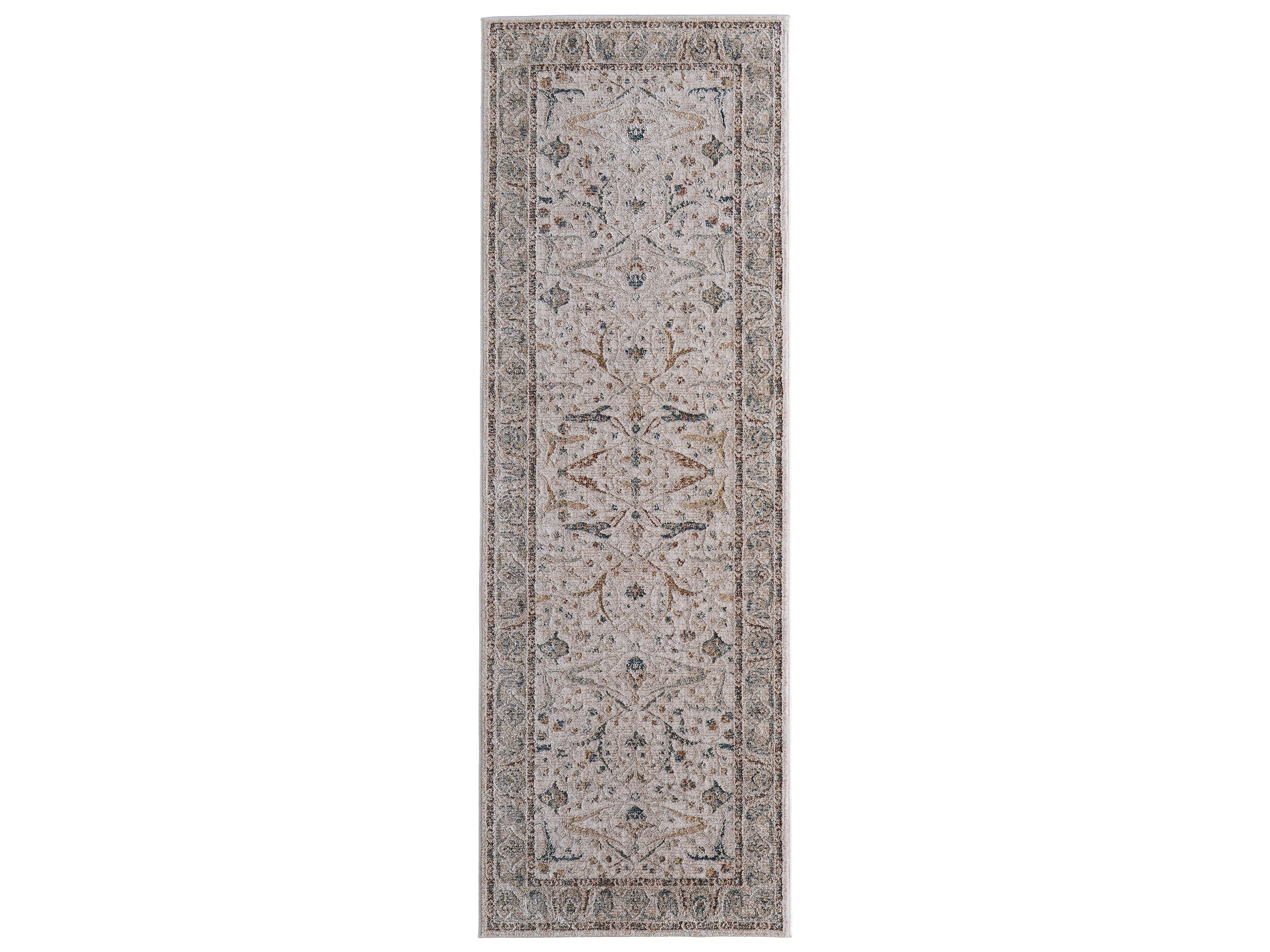 Pasha Bordered Runner Area Rug