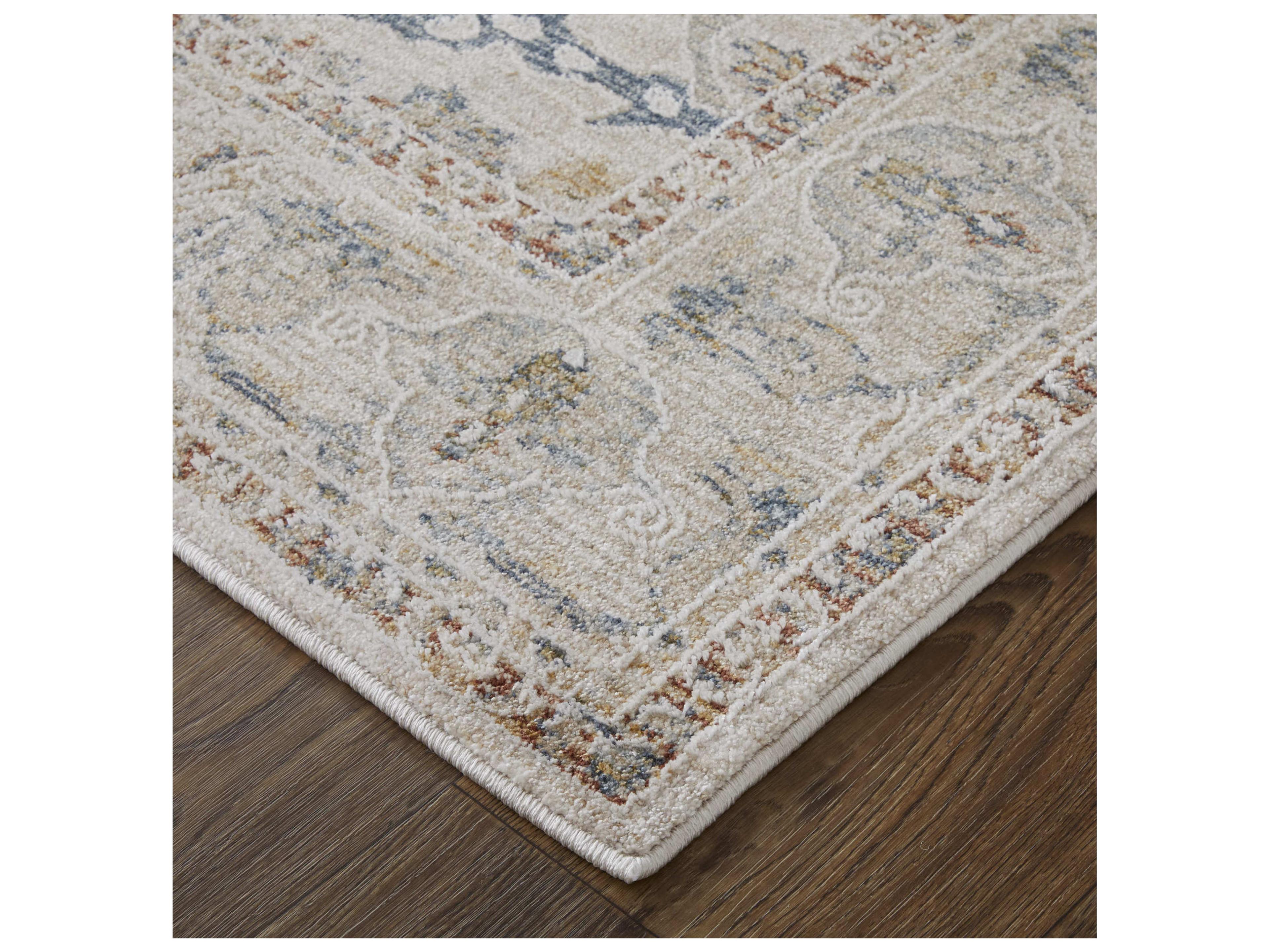 Feizy Rugs Pasha Bordered Runner Area Rug
