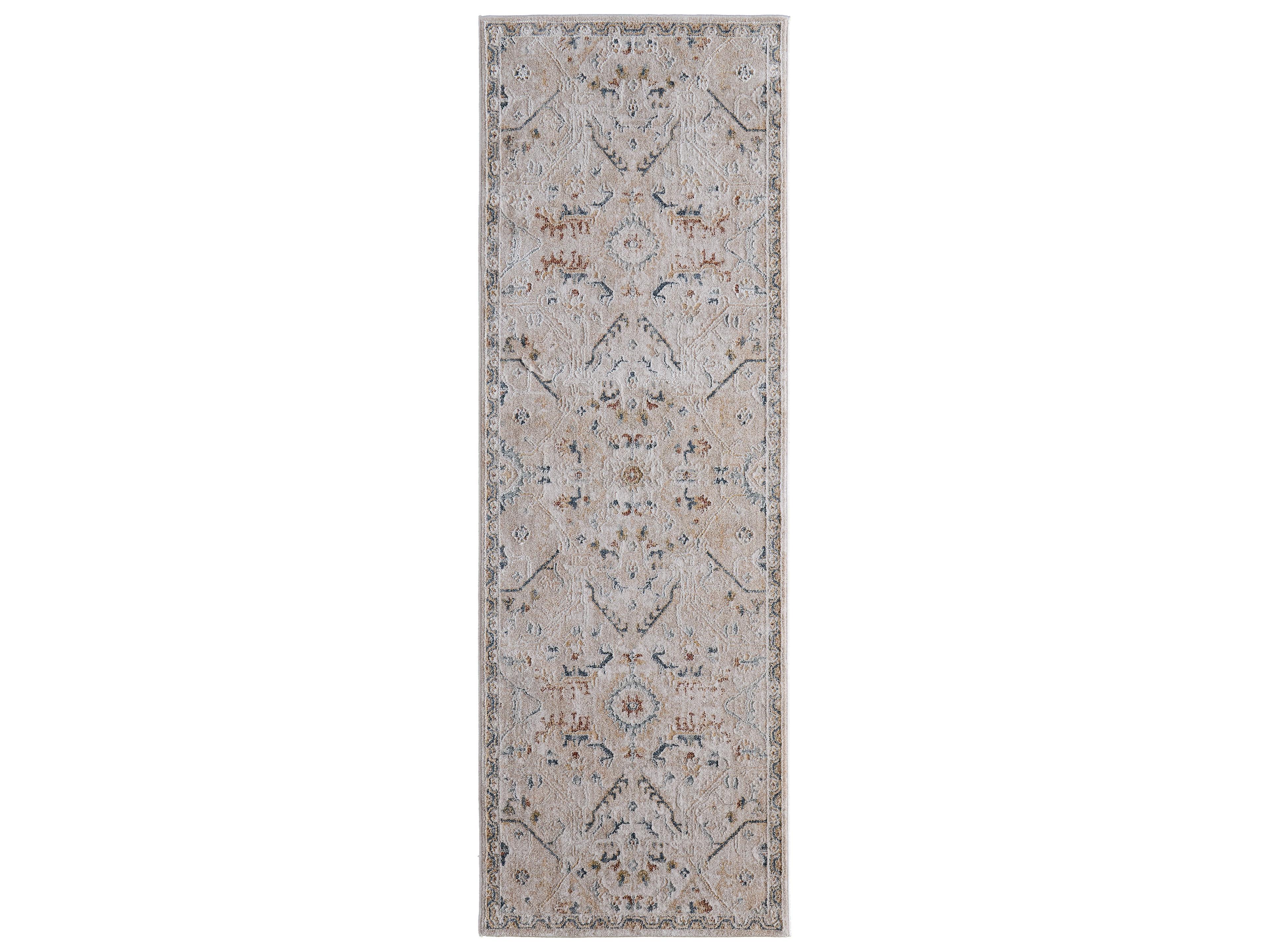 Pasha Bordered Runner Area Rug