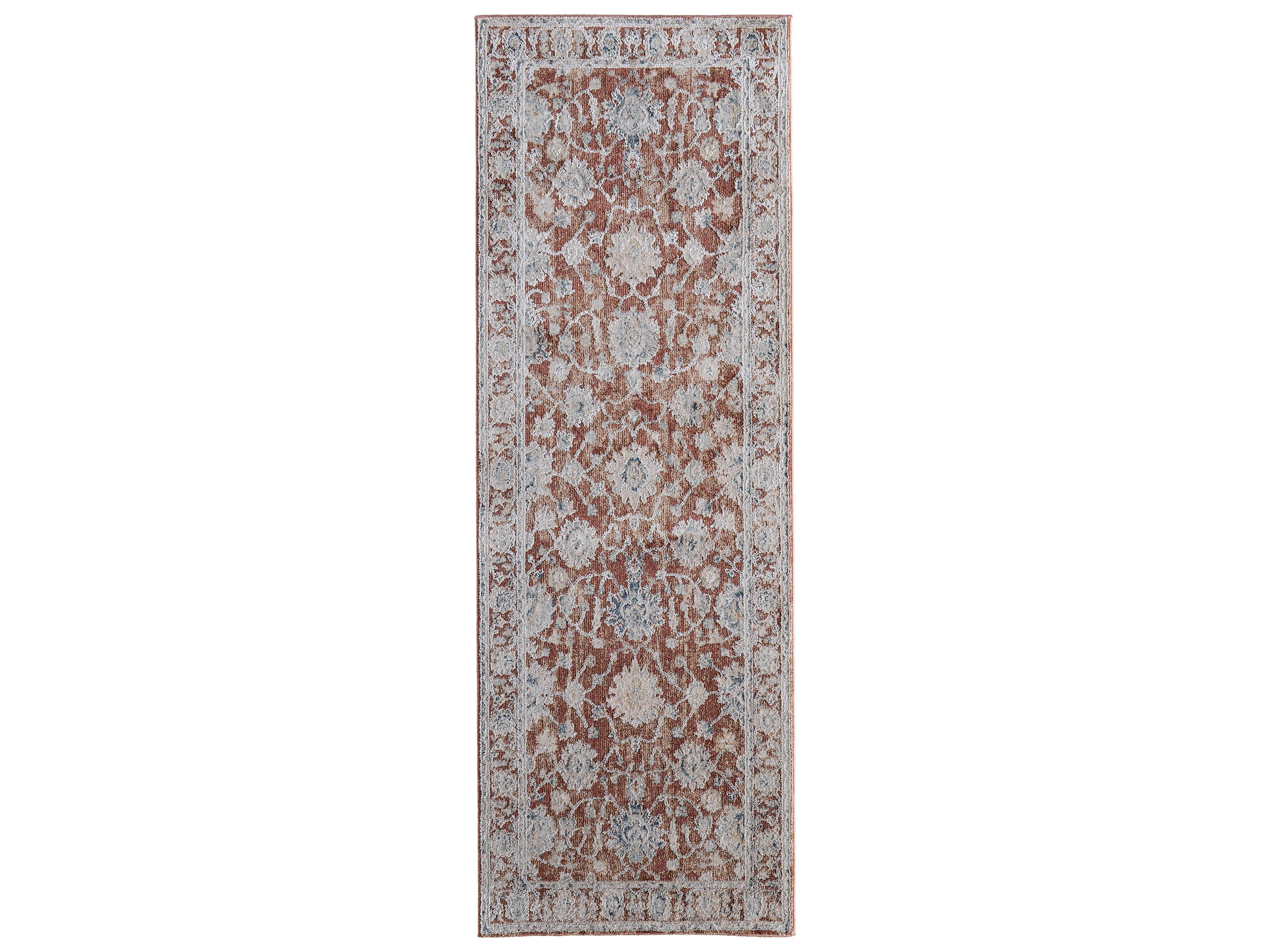 Pasha Bordered Runner Area Rug
