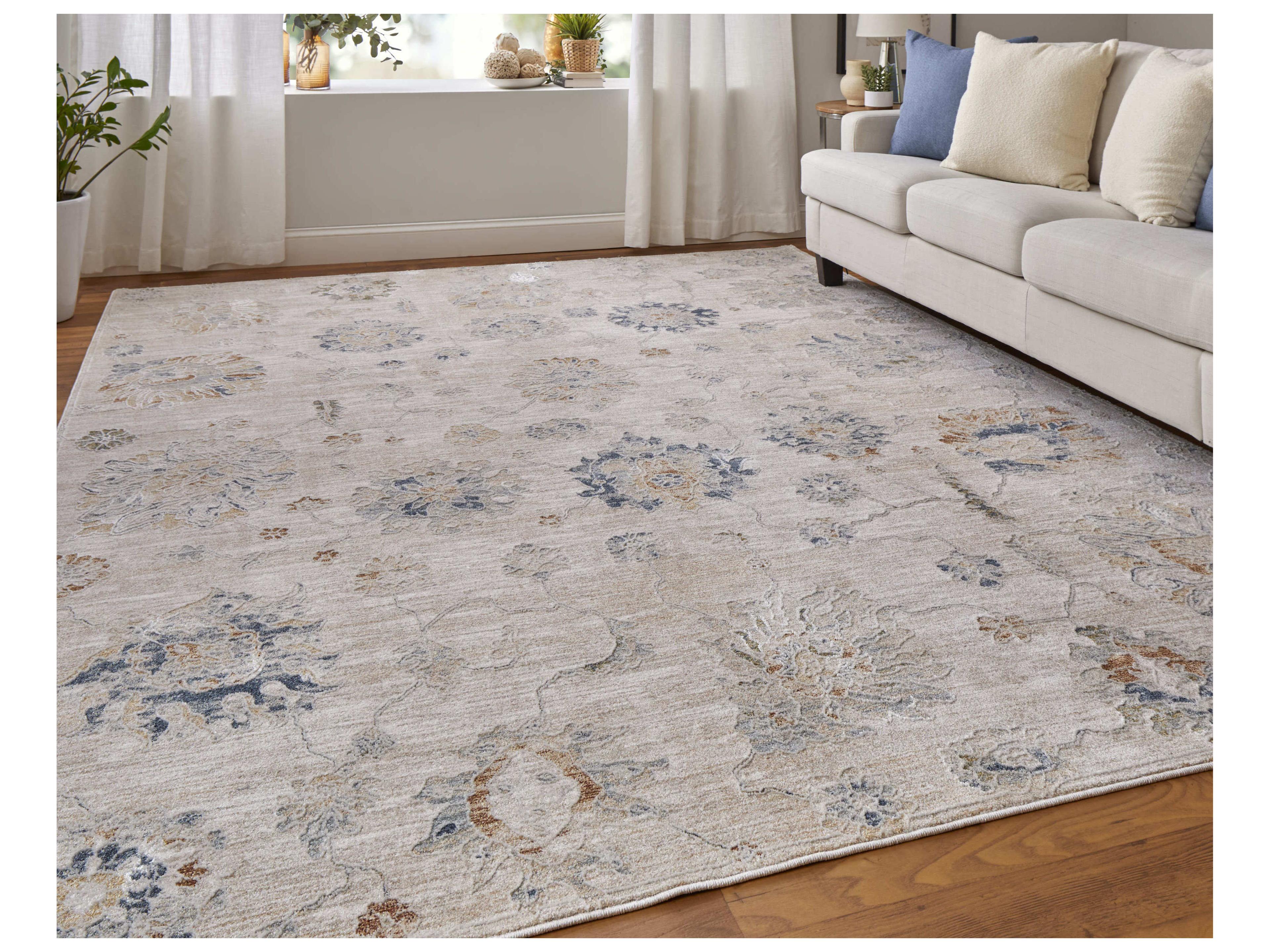 Feizy Rugs Pasha Floral Runner Area Rug