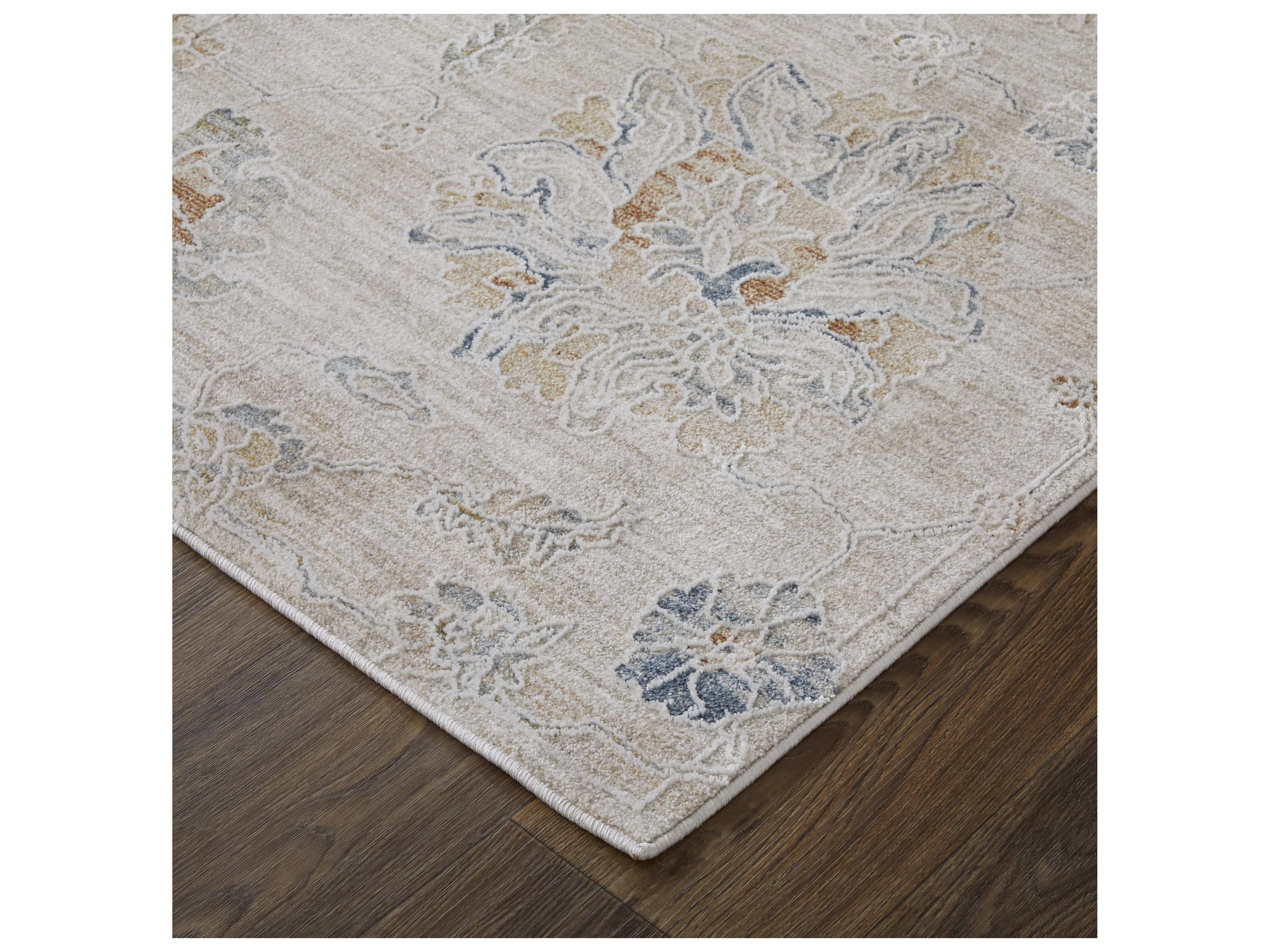 Feizy Rugs Pasha Floral Runner Area Rug