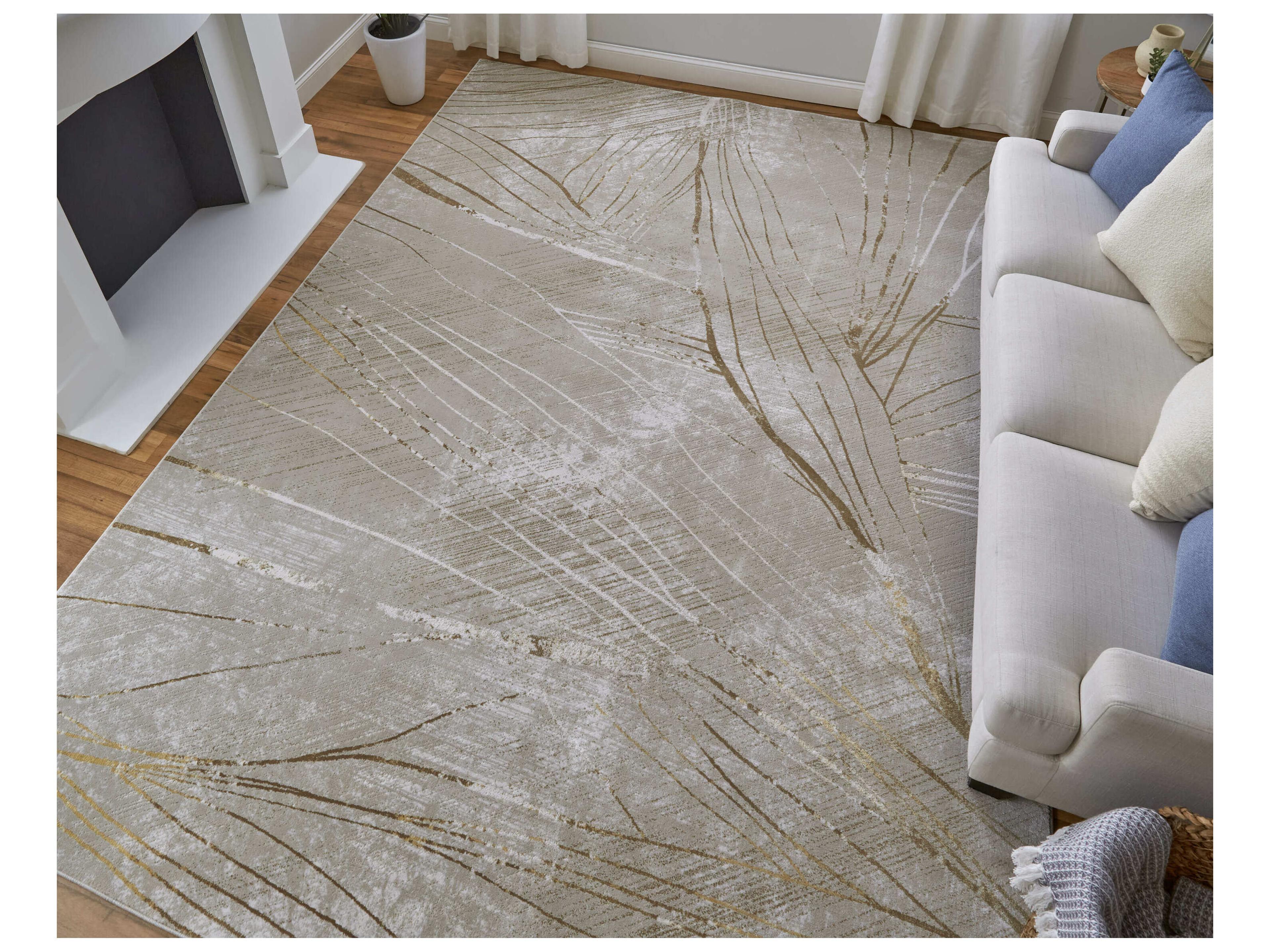 Feizy Rugs Waldor Abstract Runner Area Rug