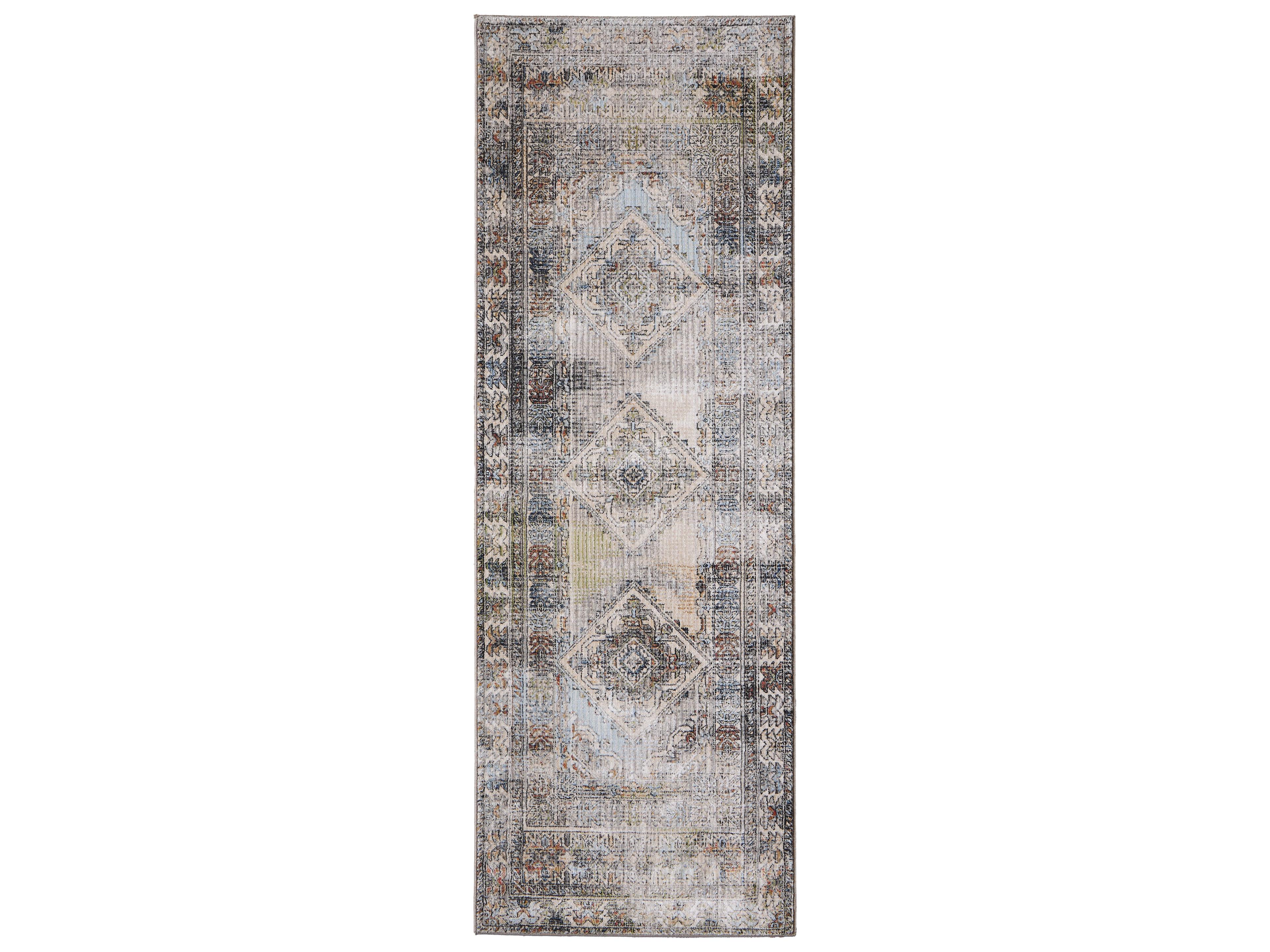 Melrose Bordered Runner Area Rug