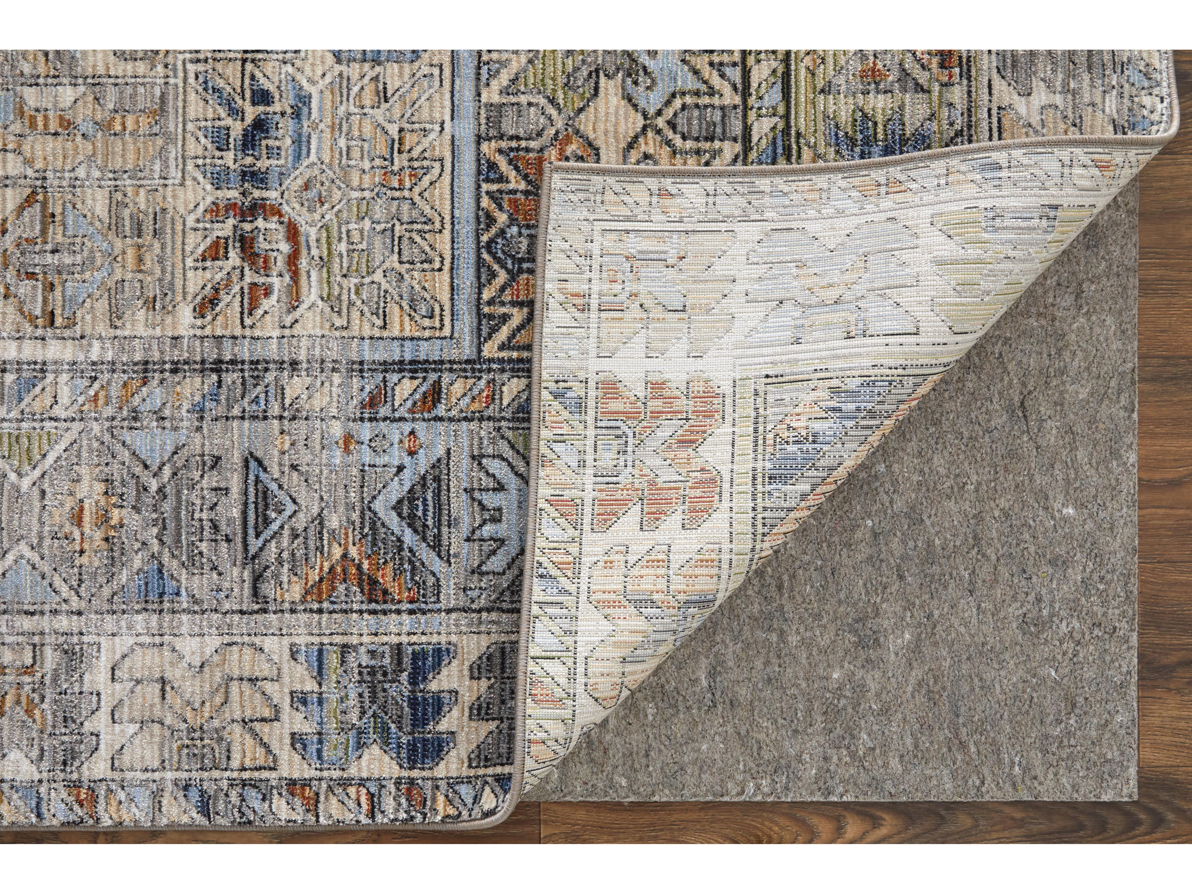 Feizy Rugs Melrose Bordered Runner Area Rug