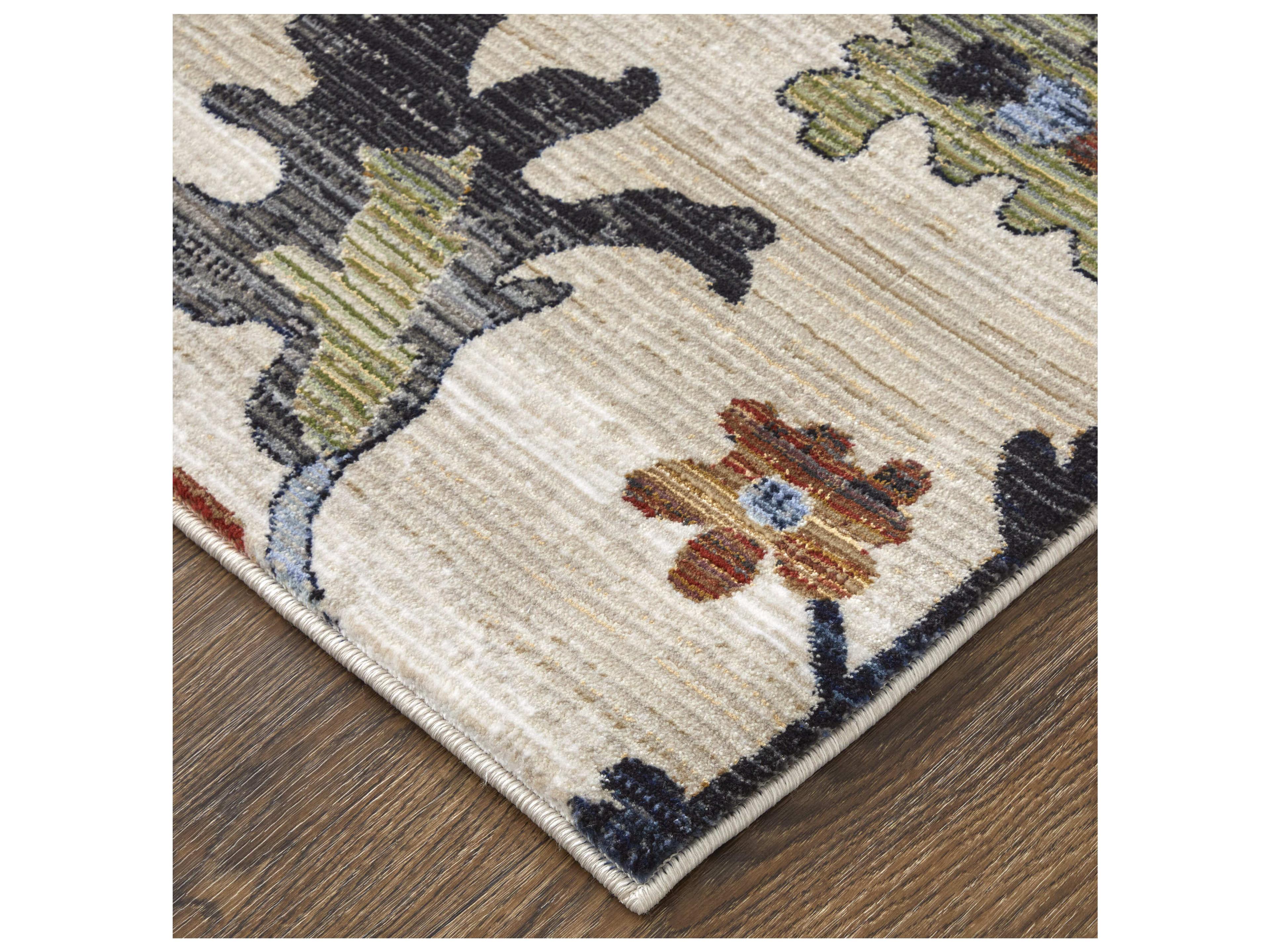 Feizy Rugs Melrose Floral Runner Area Rug