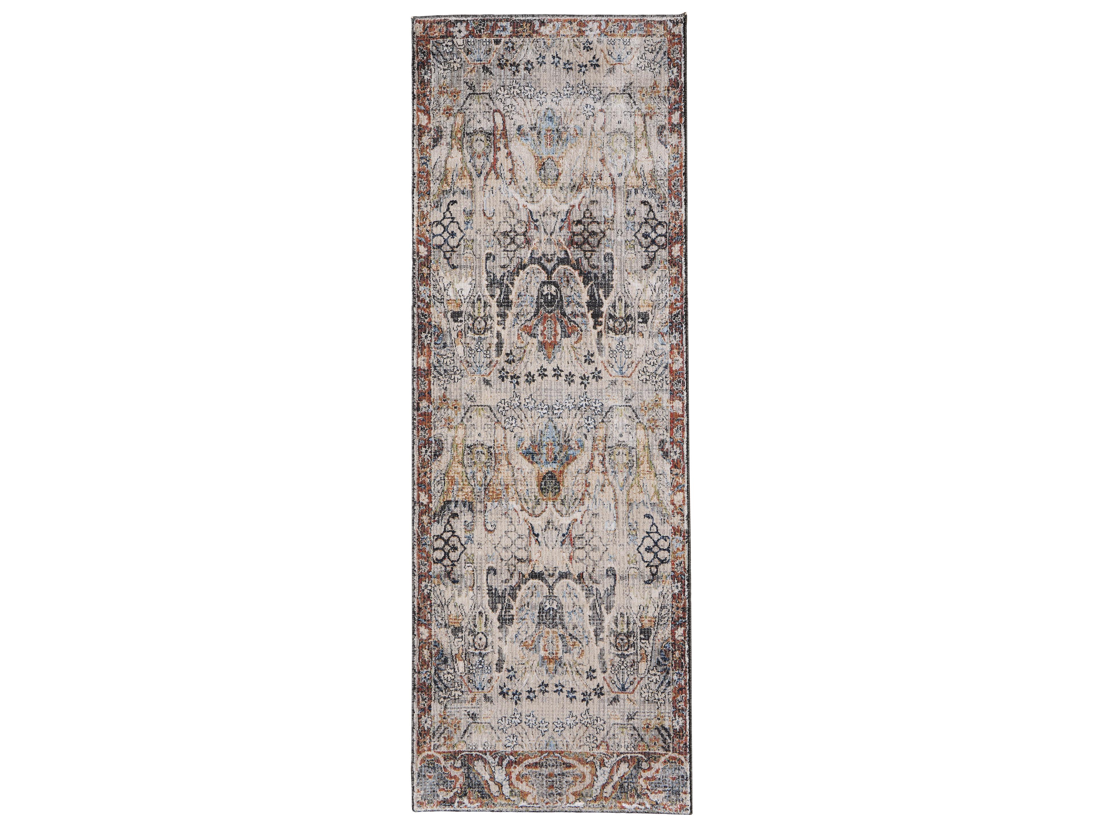 Melrose Bordered Runner Area Rug