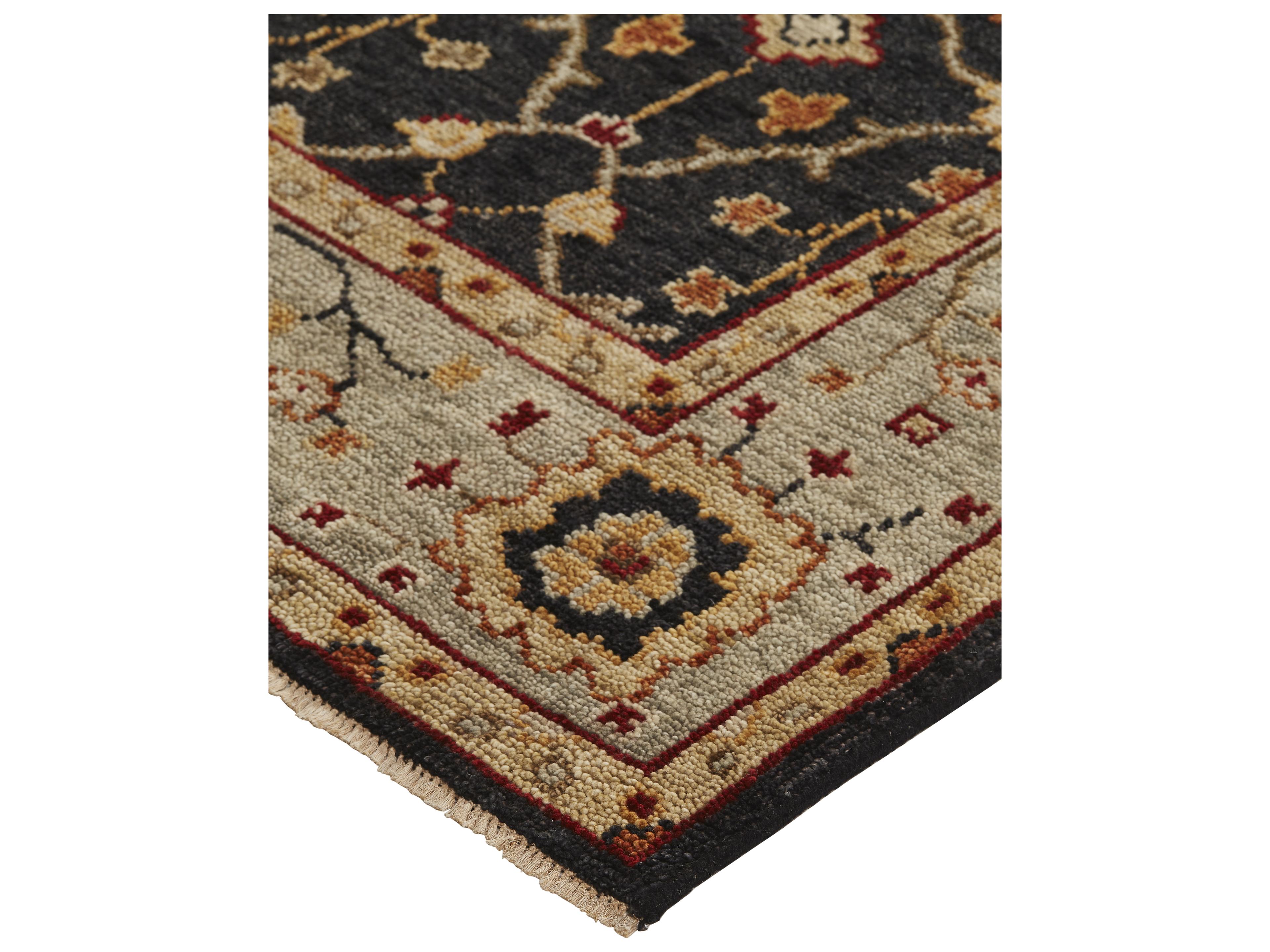 Feizy Rugs Carrington Bordered Runner Area Rug
