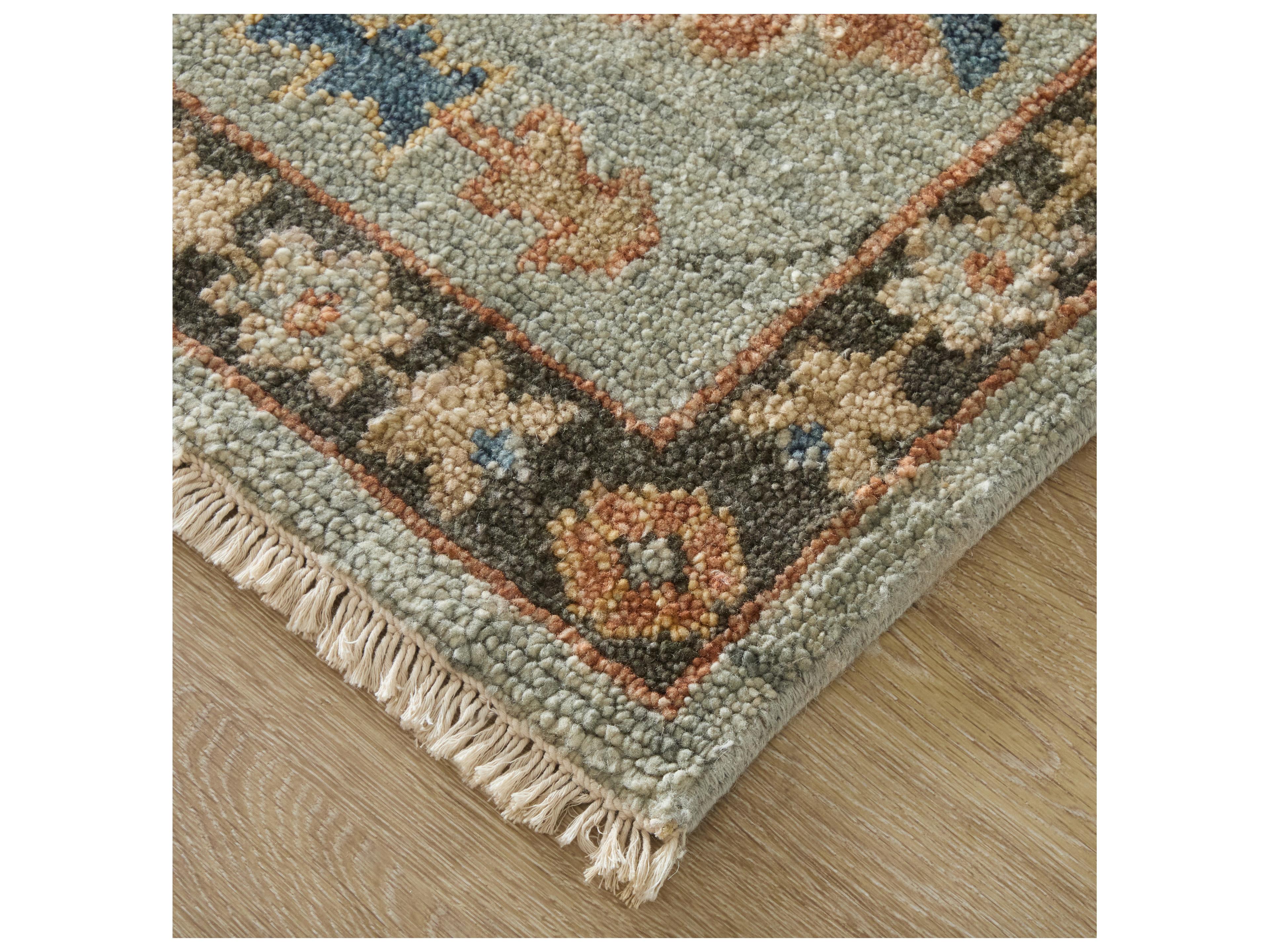 Feizy Rugs Carrington Bordered Runner Area Rug