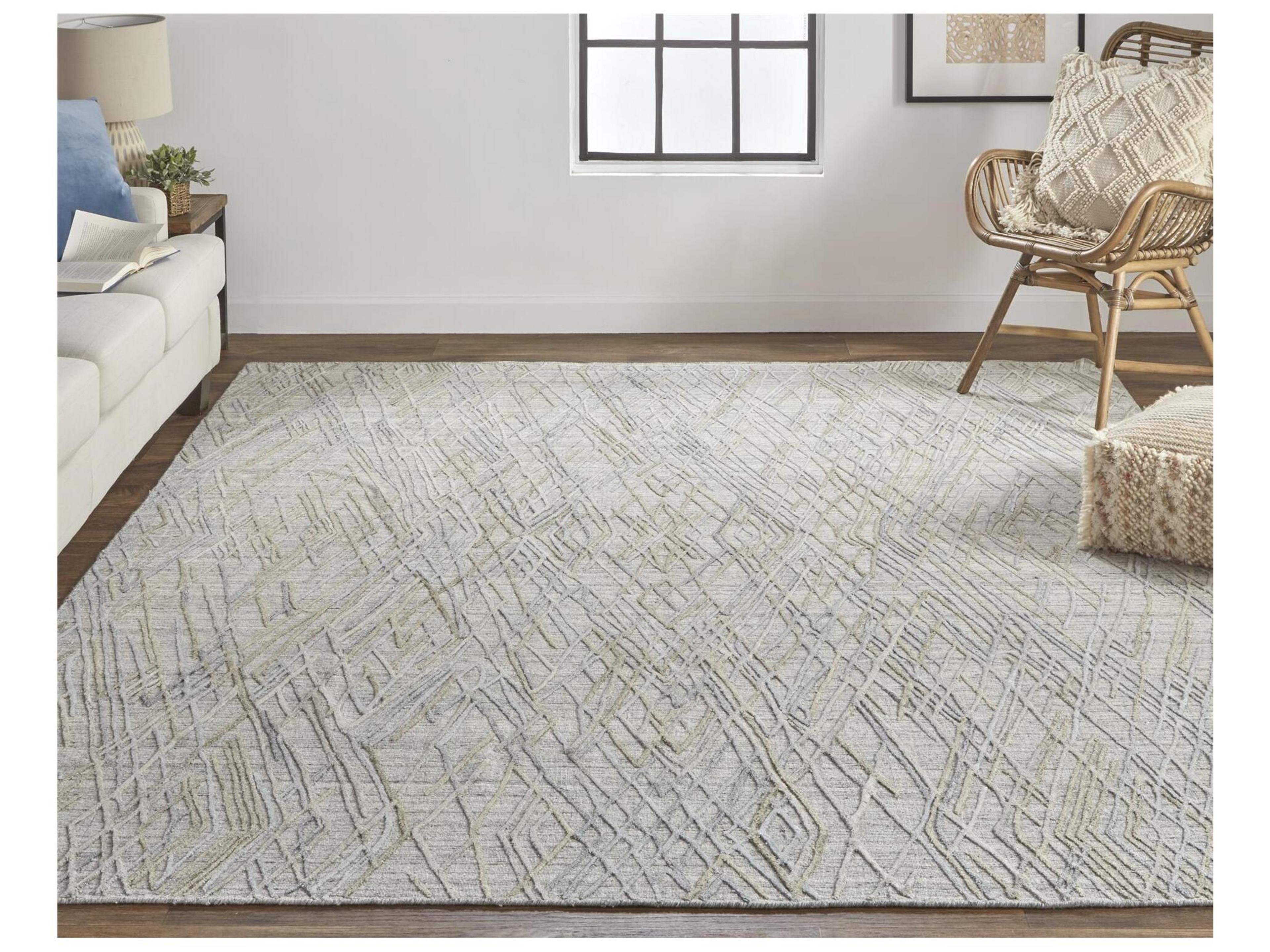 Feizy Rugs Elias Abstract Runner Area Rug
