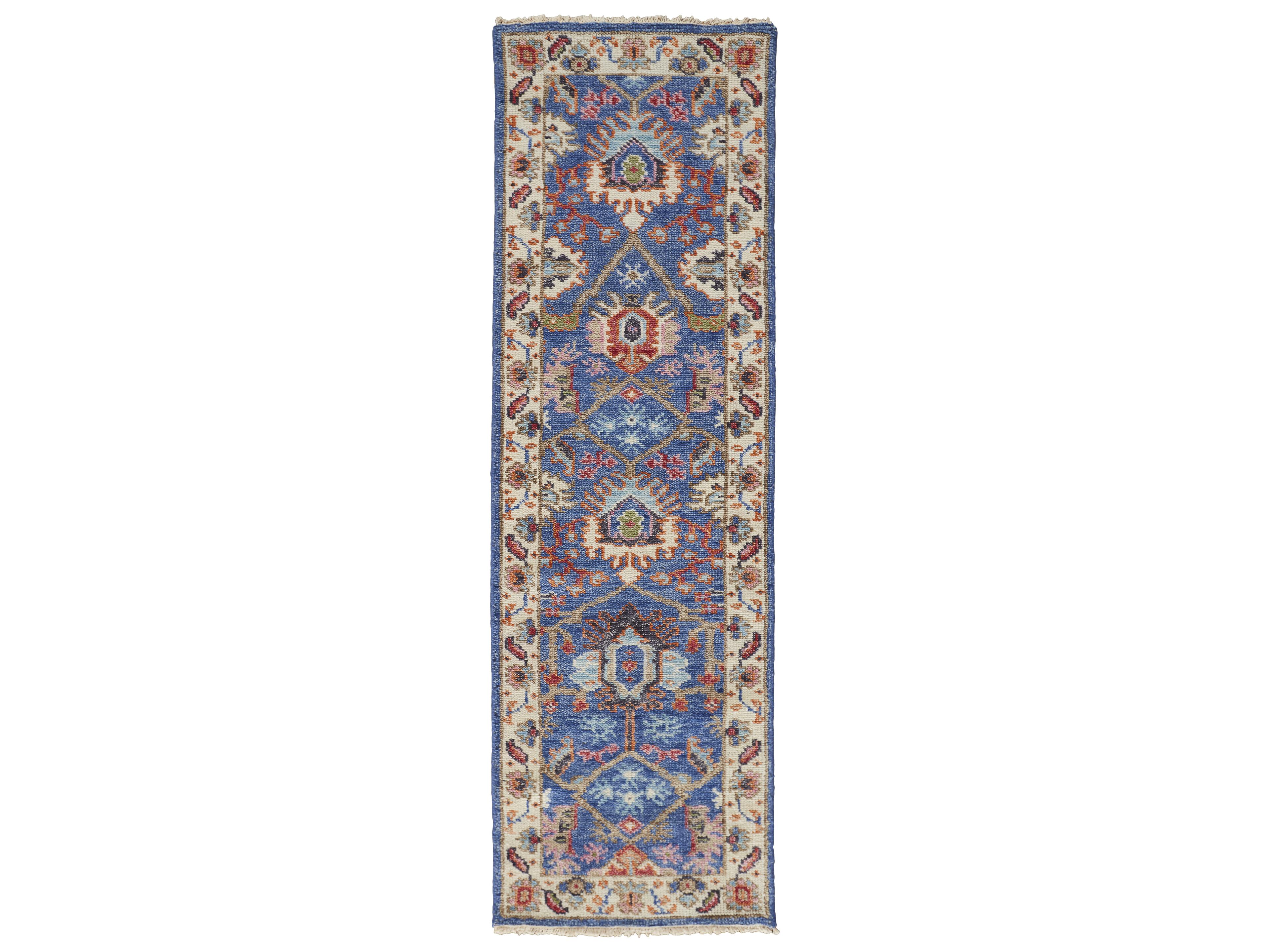 Beall Bordered Runner Area Rug