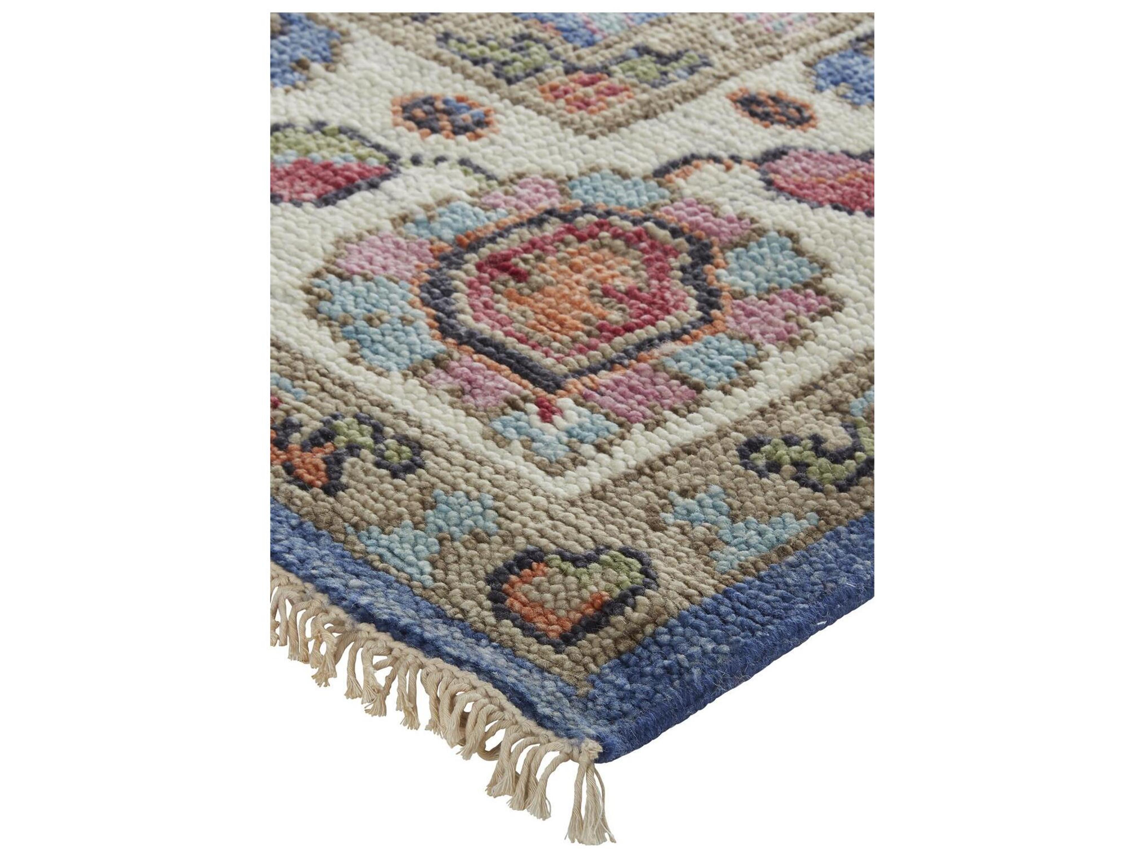 Feizy Rugs Beall Bordered Runner Area Rug