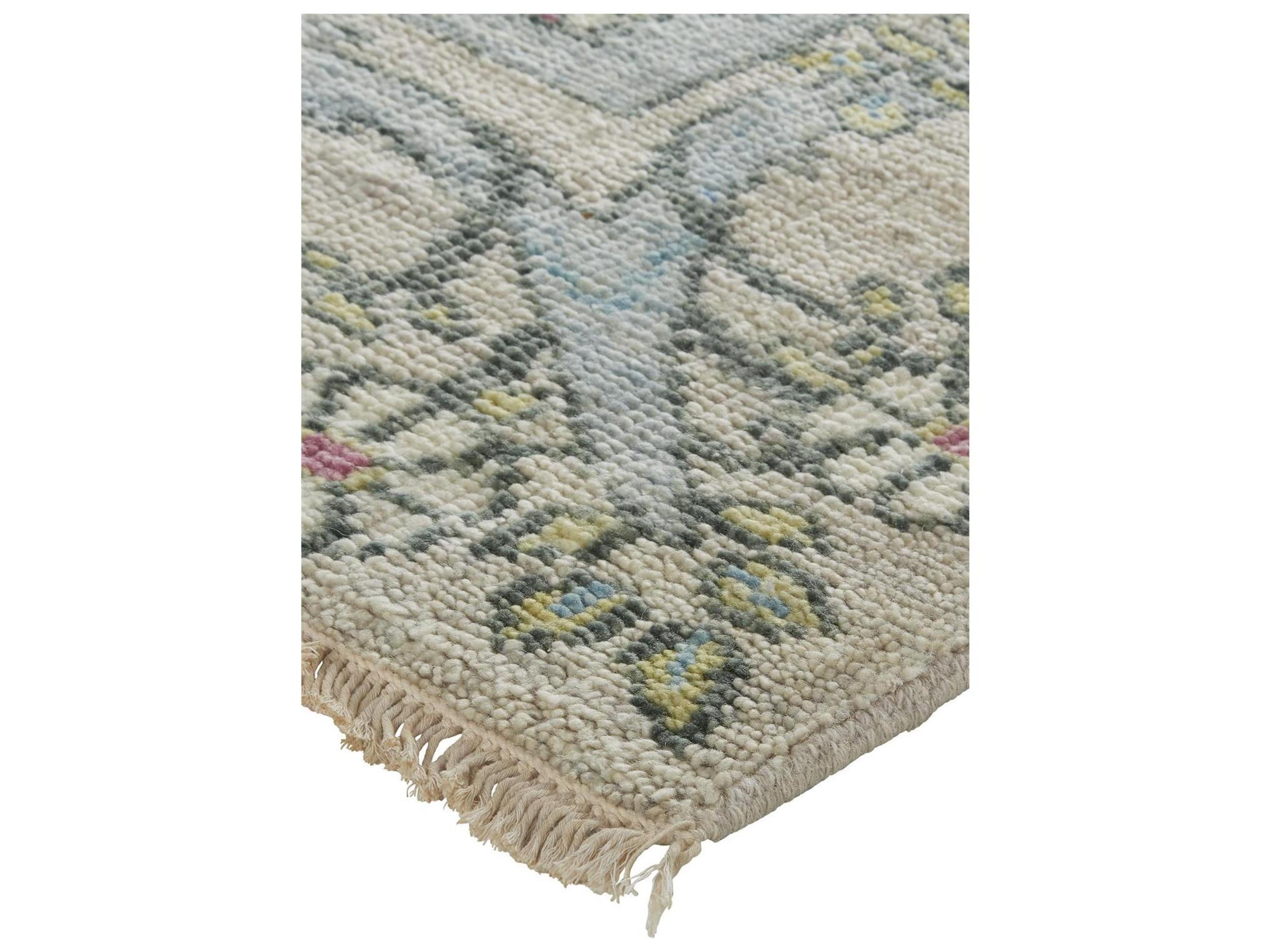 Feizy Rugs Beall Bordered Runner Area Rug