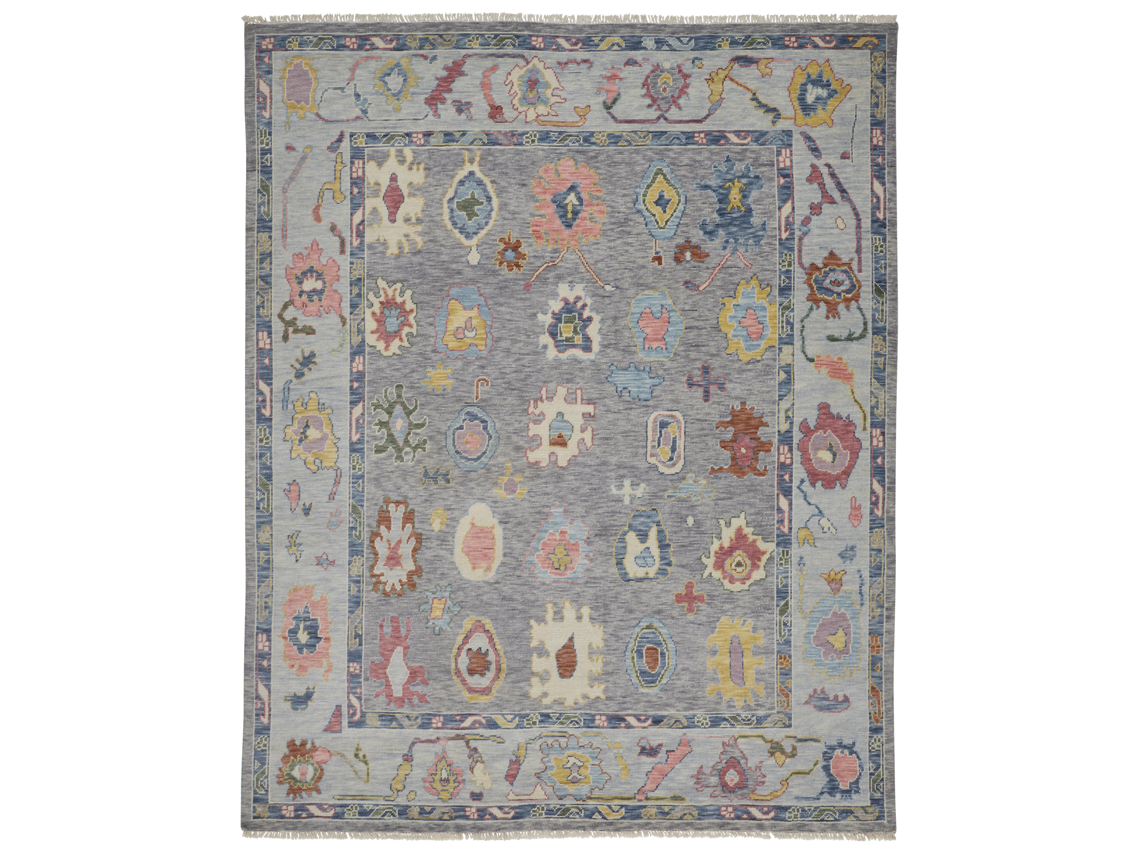 Karina Bordered Runner Area Rug