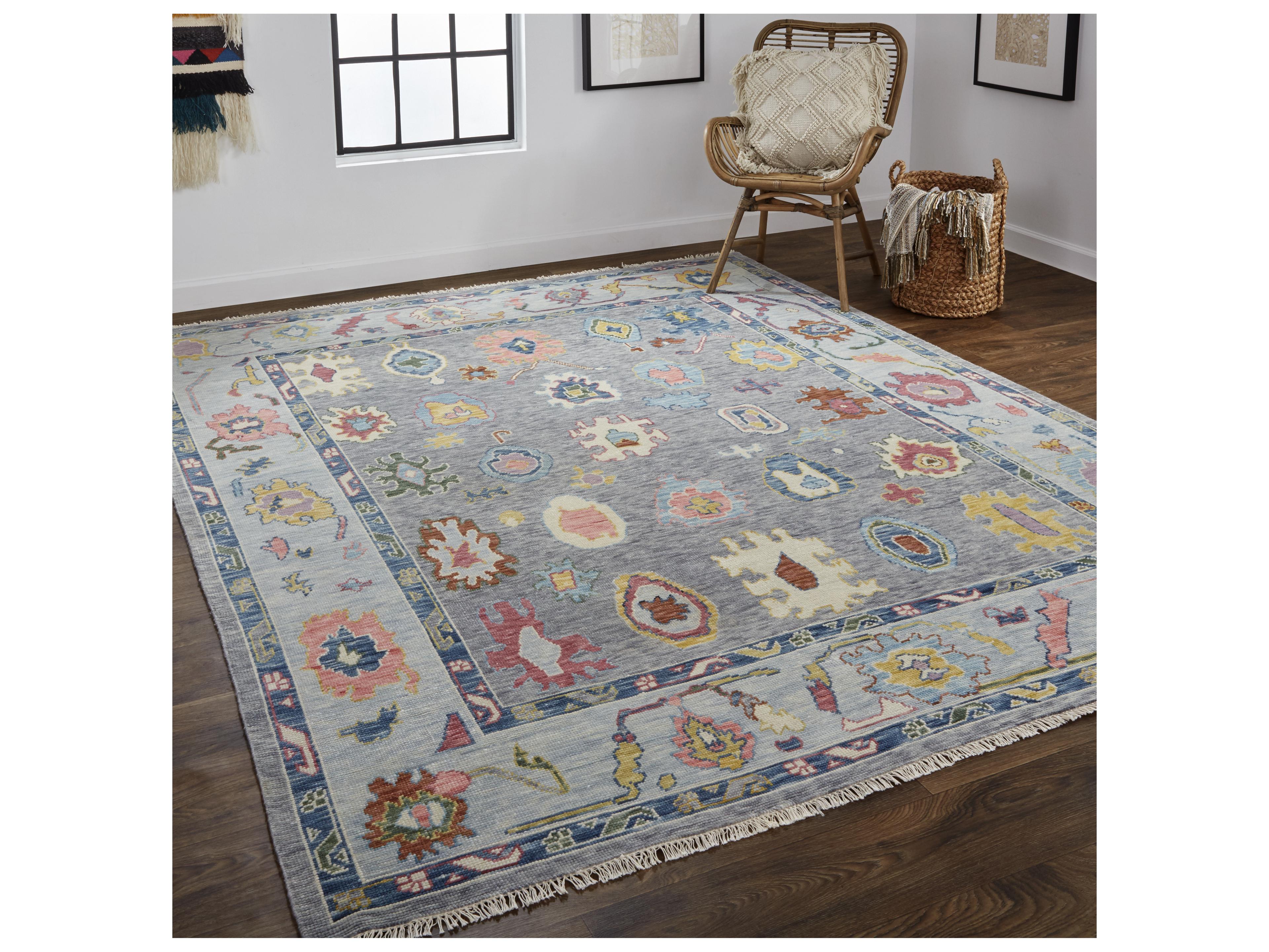 Feizy Rugs Karina Bordered Runner Area Rug