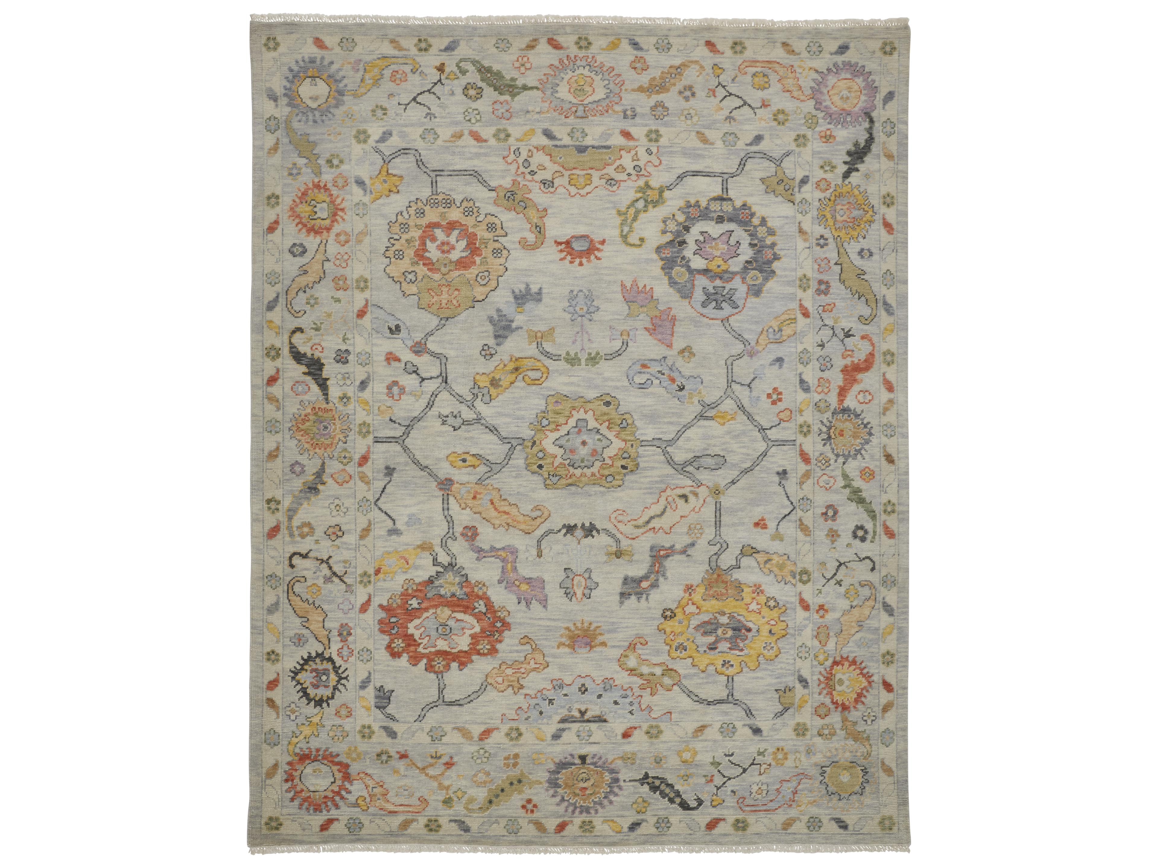 Karina Bordered Runner Area Rug
