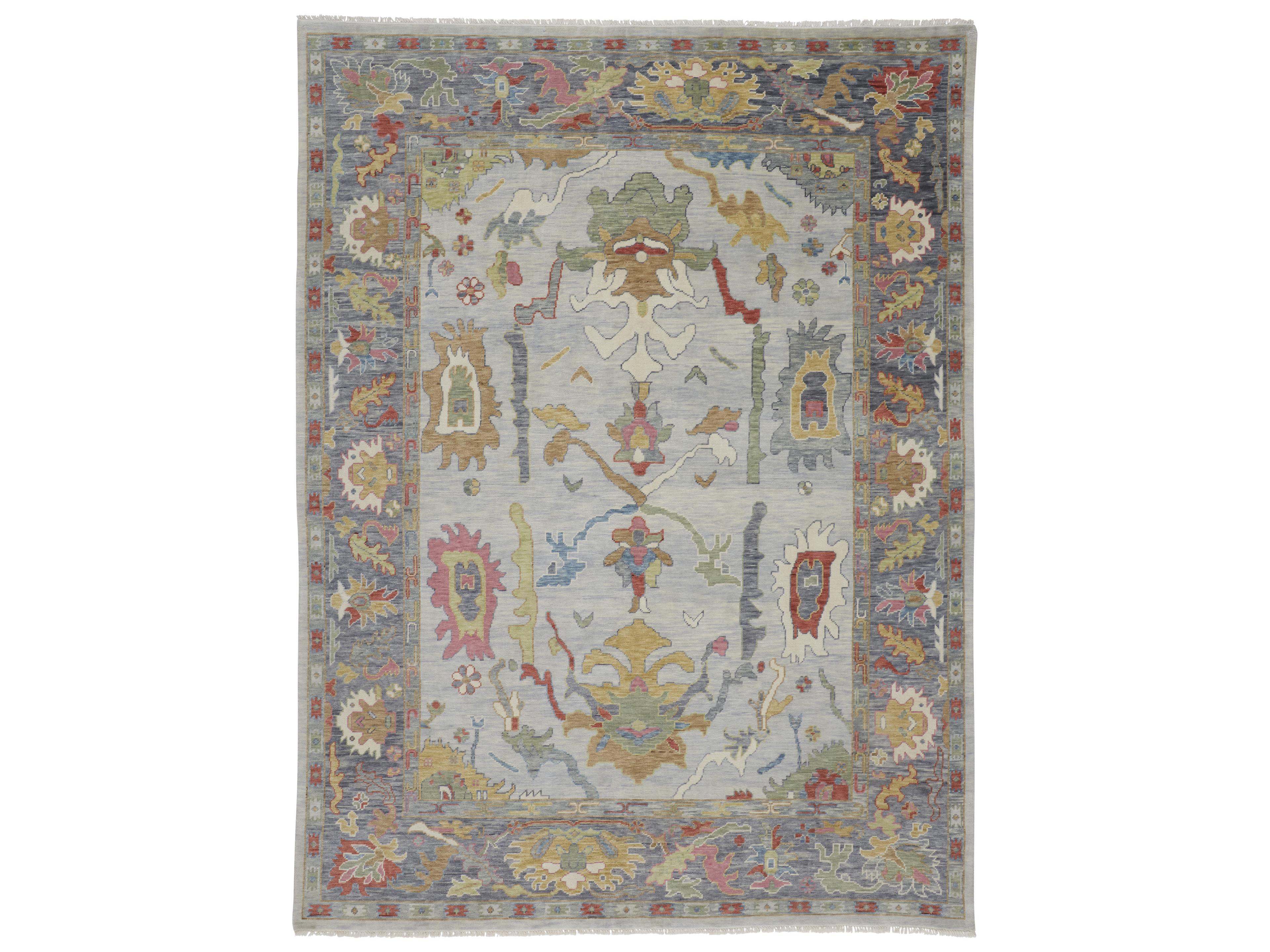 Karina Bordered Runner Area Rug