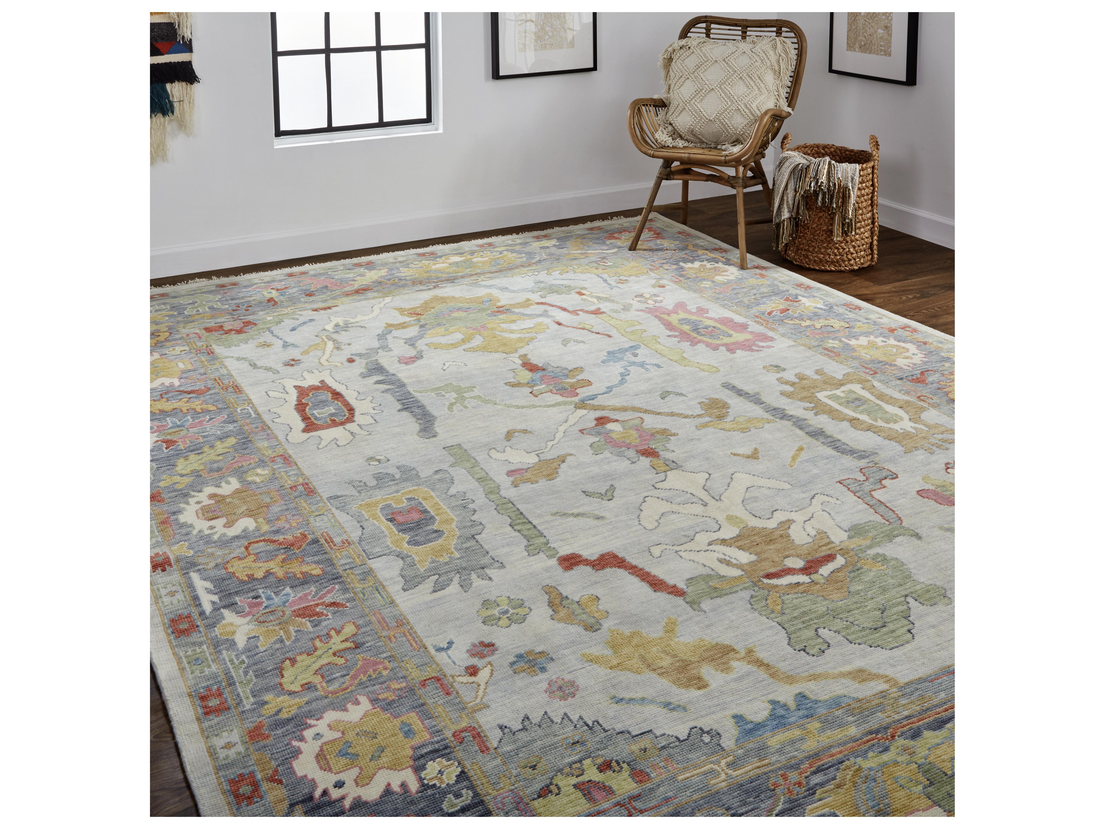 Feizy Rugs Karina Bordered Runner Area Rug