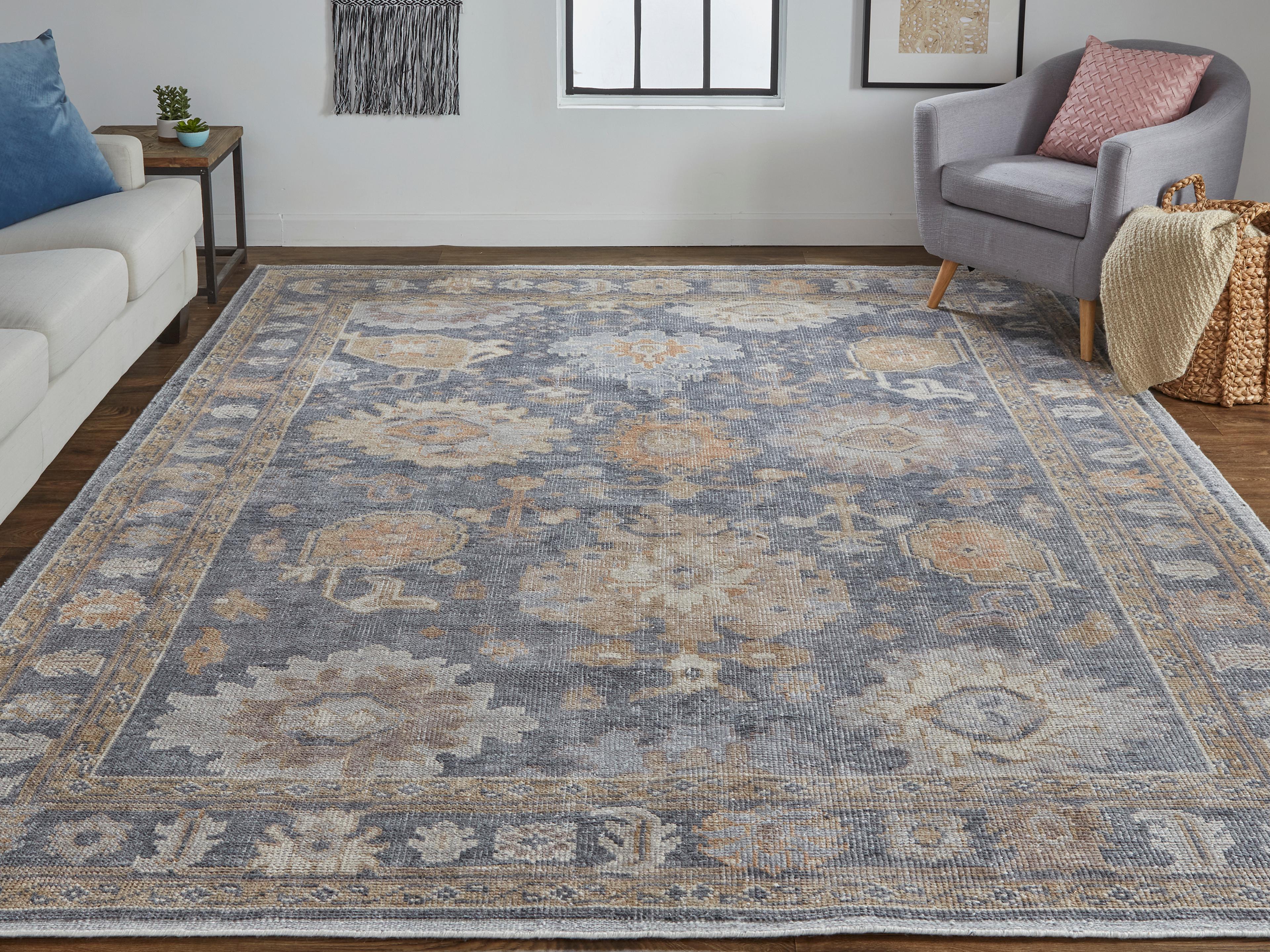 Feizy Rugs Wendover Bordered Area Rug