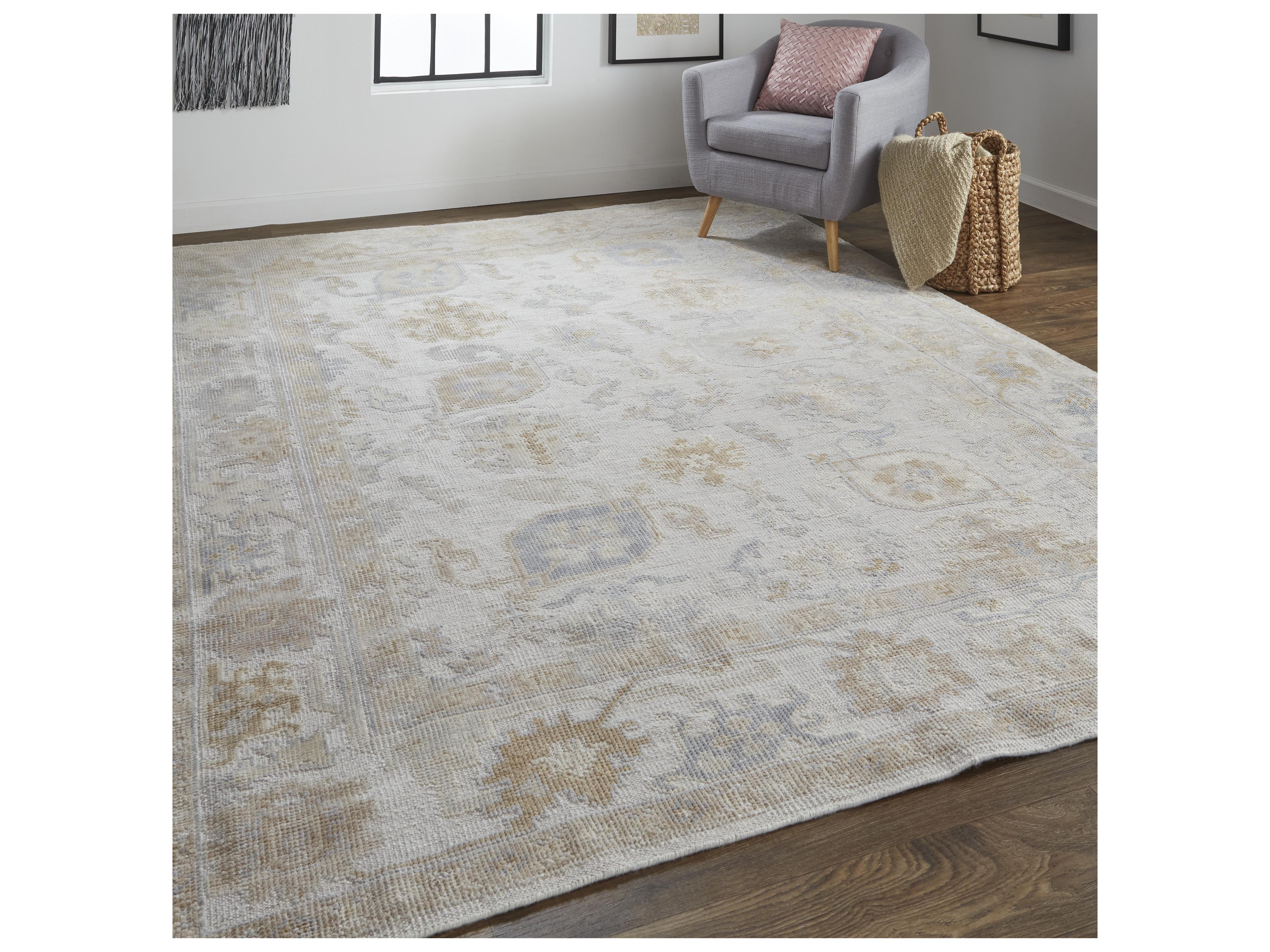 Feizy Rugs Wendover Bordered Area Rug