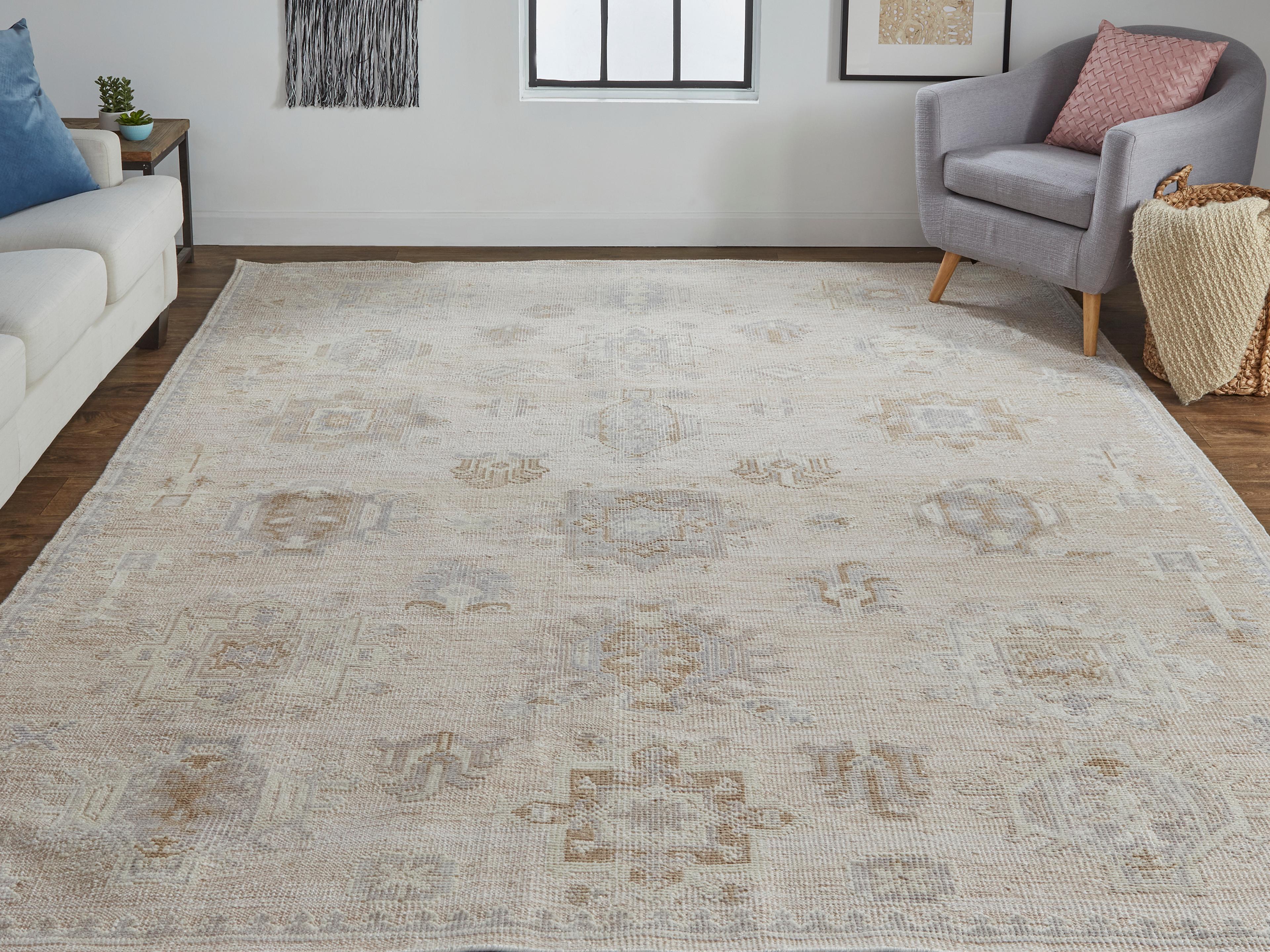 Feizy Rugs Wendover Bordered Area Rug