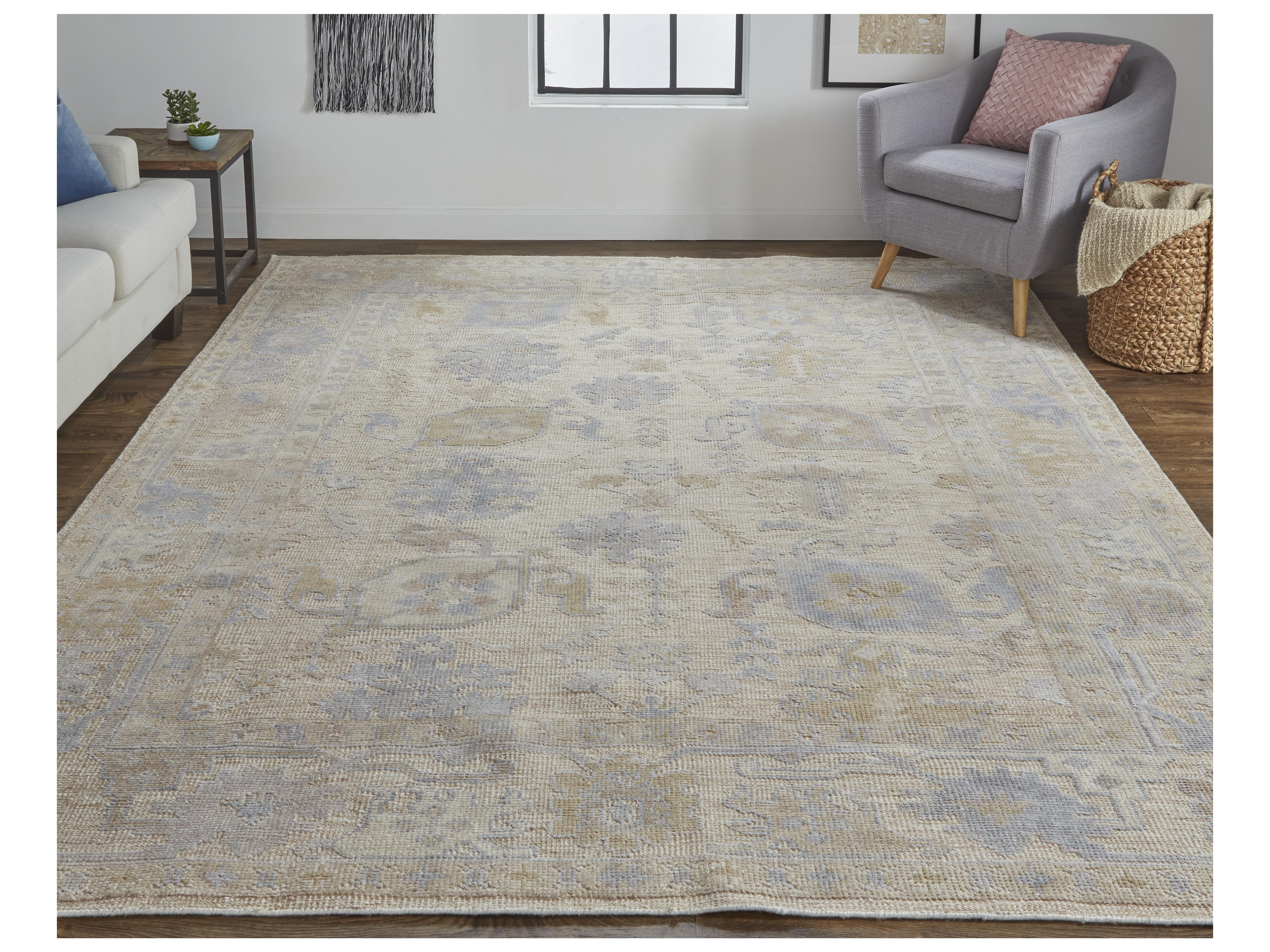 Feizy Rugs Wendover Bordered Area Rug