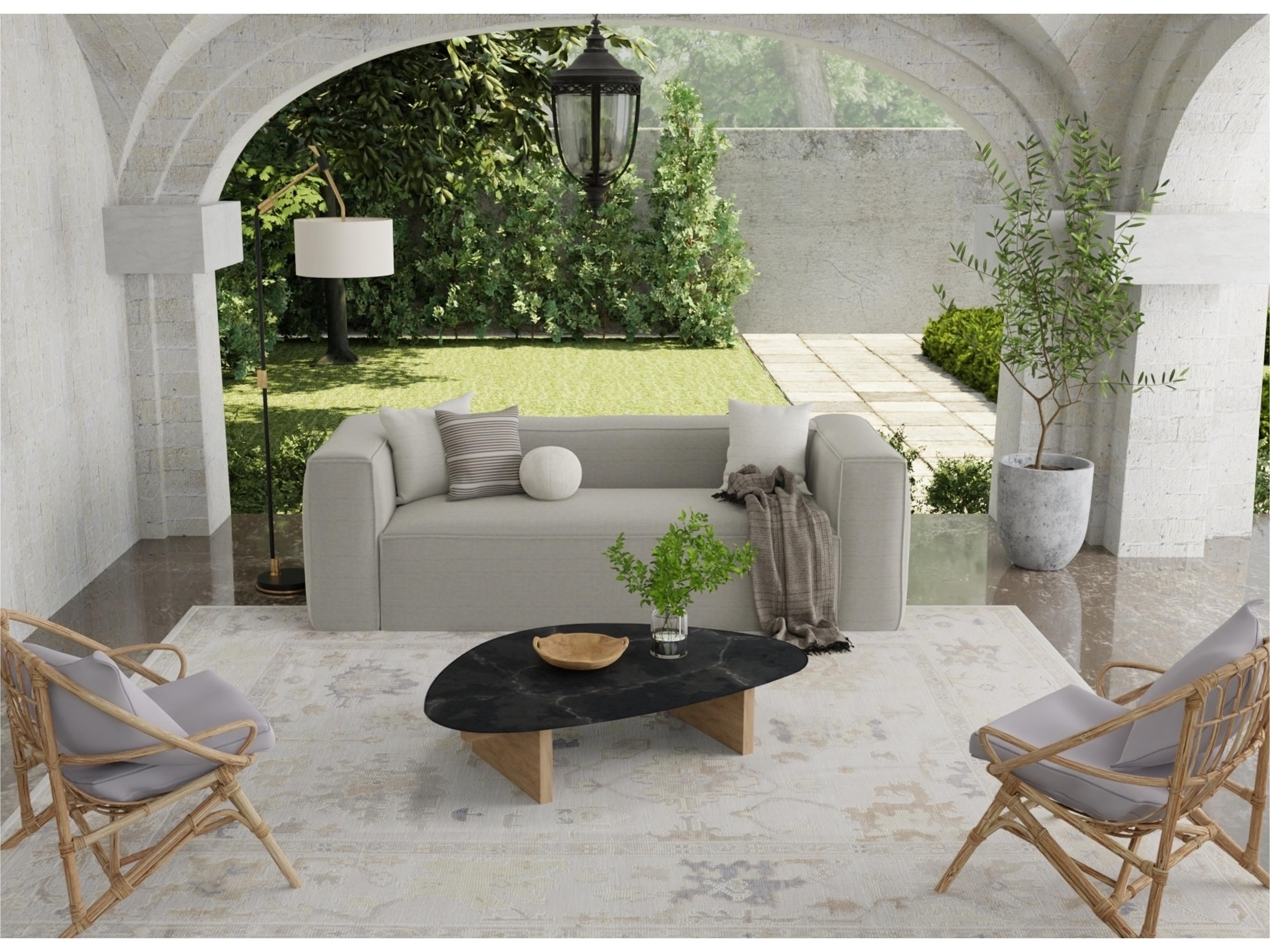 Feizy Rugs Wendover Bordered Area Rug