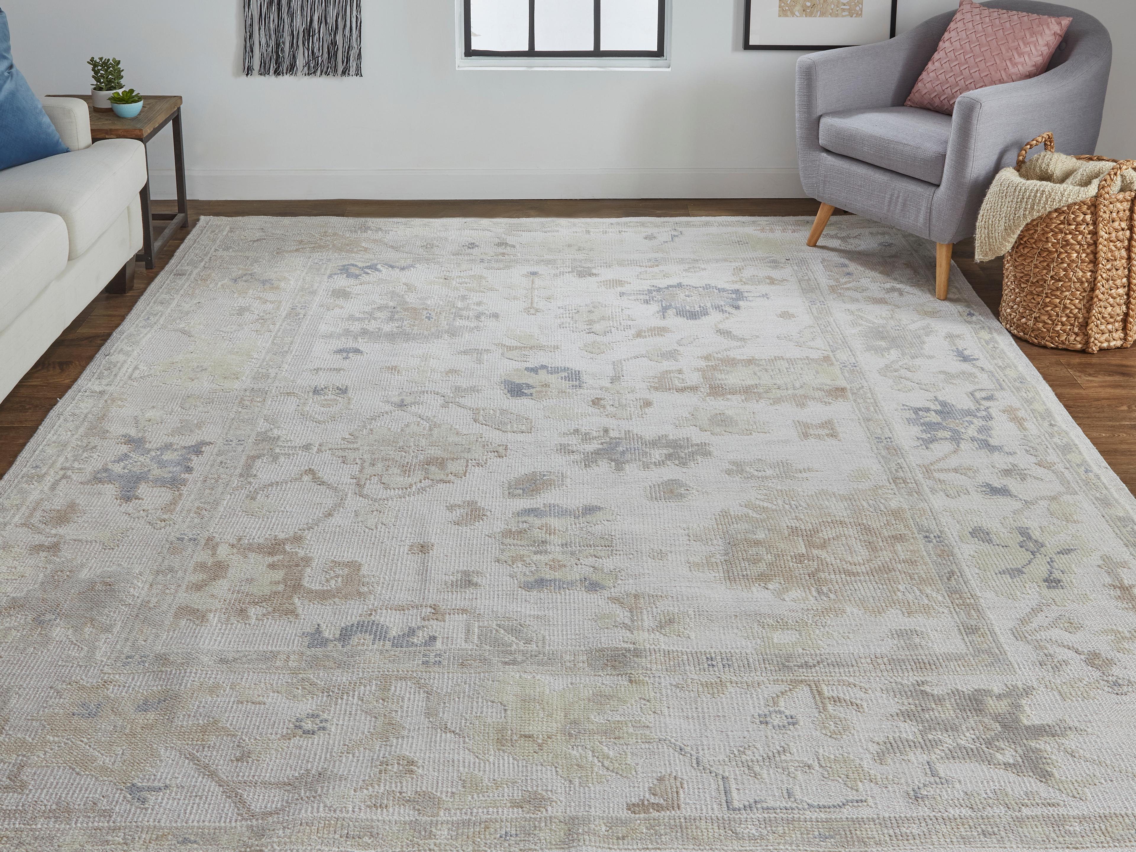Feizy Rugs Wendover Bordered Area Rug