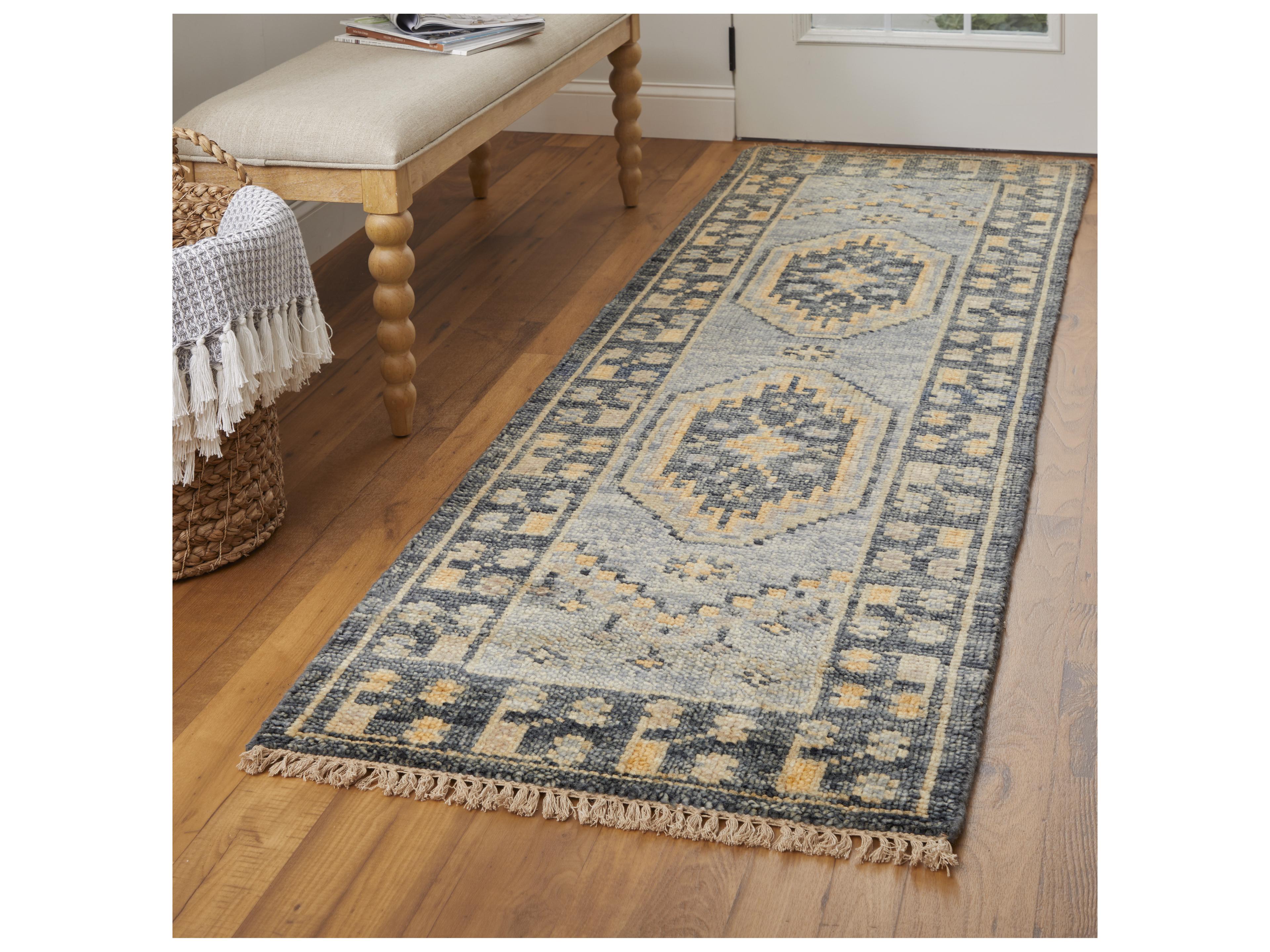 Feizy Rugs Fillmore Bordered Runner Area Rug