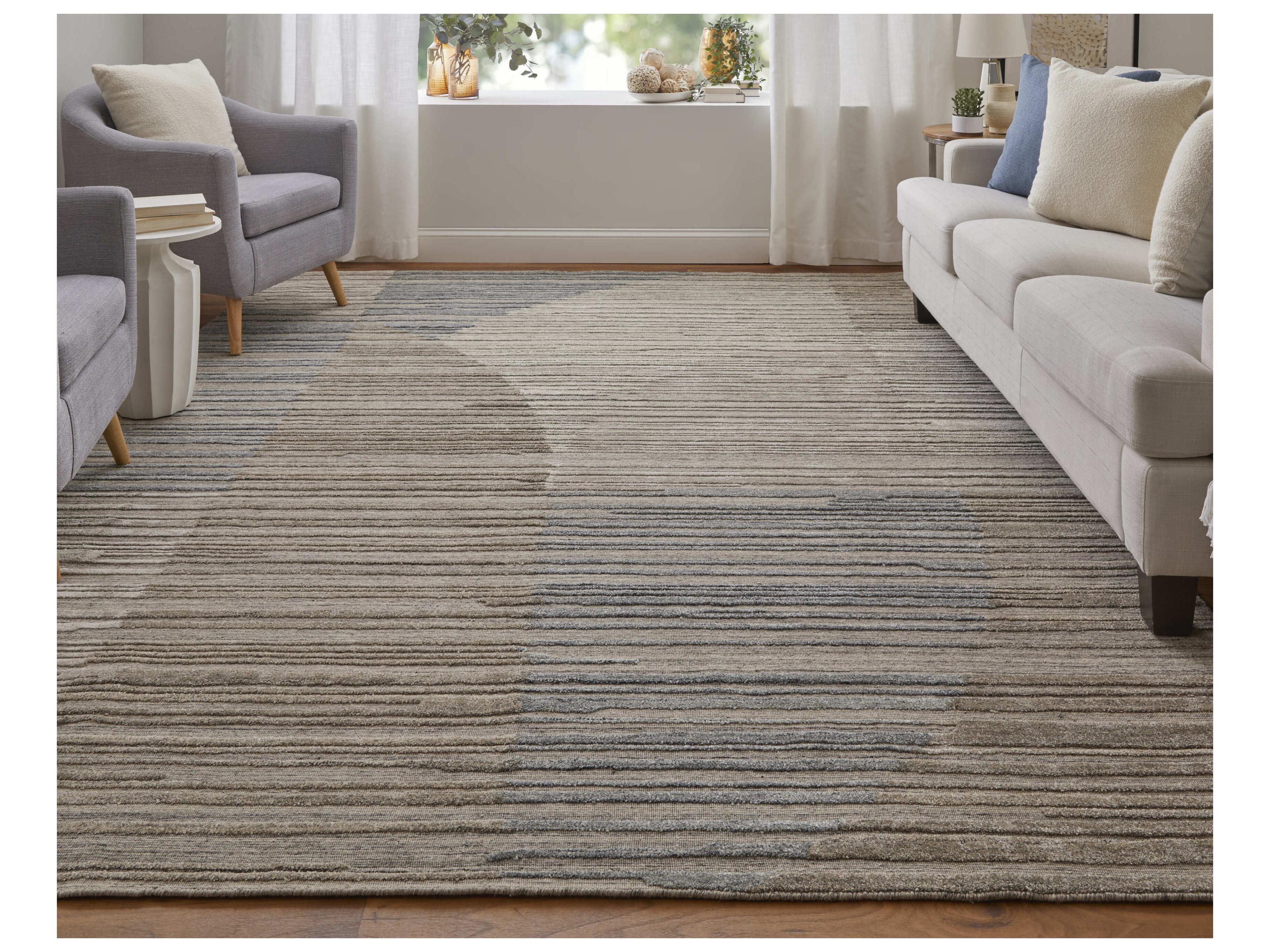 Feizy Rugs Elias Abstract Runner Area Rug