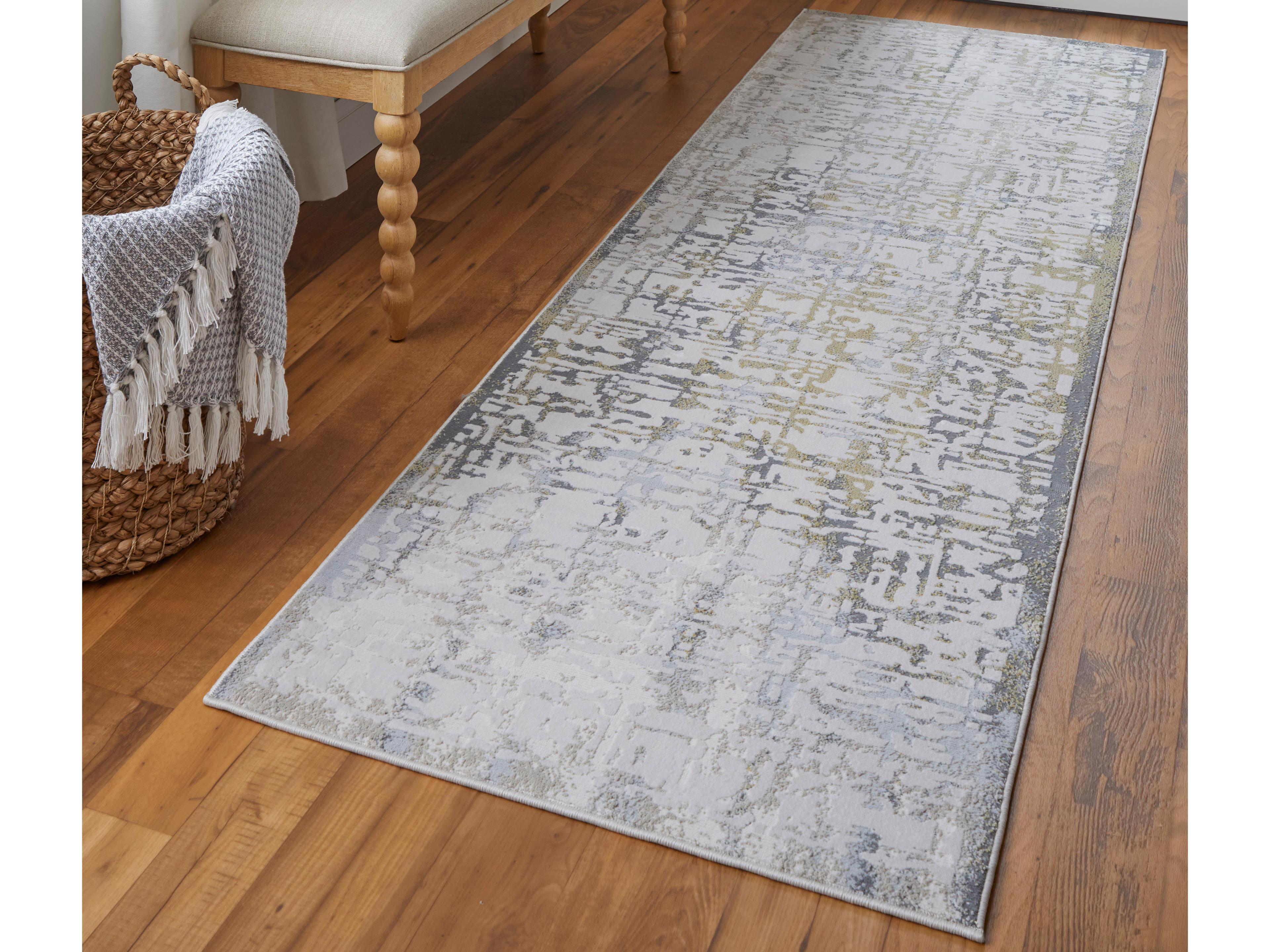 Feizy Rugs Waldor Abstract Runner Area Rug