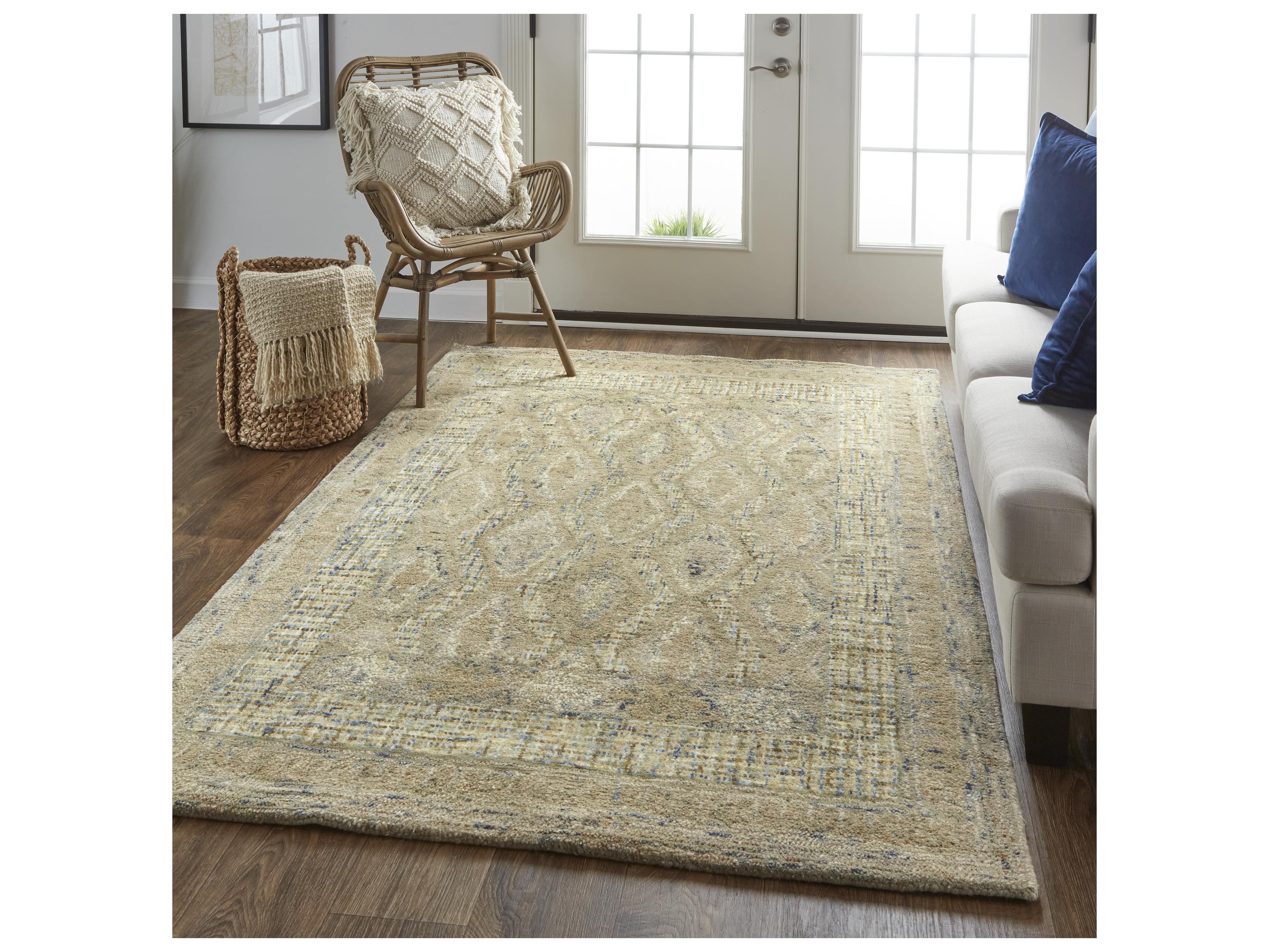 Feizy Rugs Isleta Bordered Area Rug