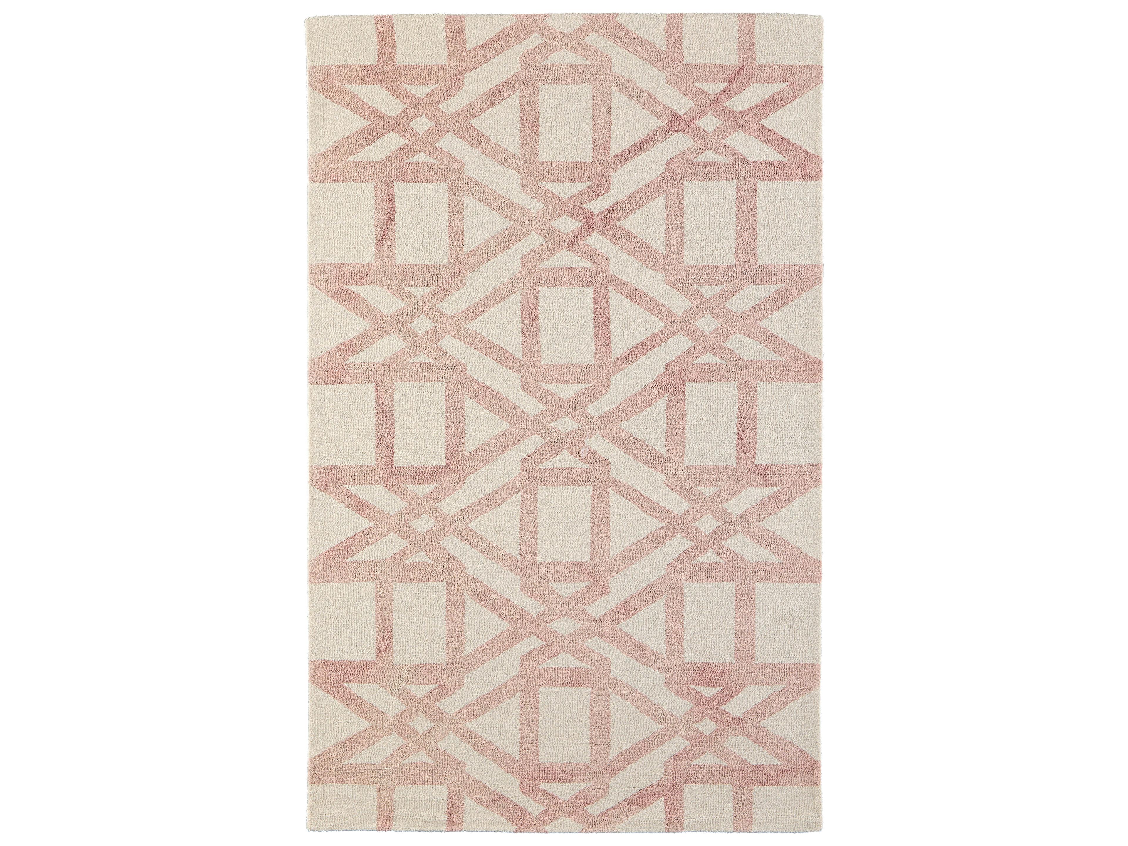 Lorrain Area Rug in Blush A Modern Geometric Design