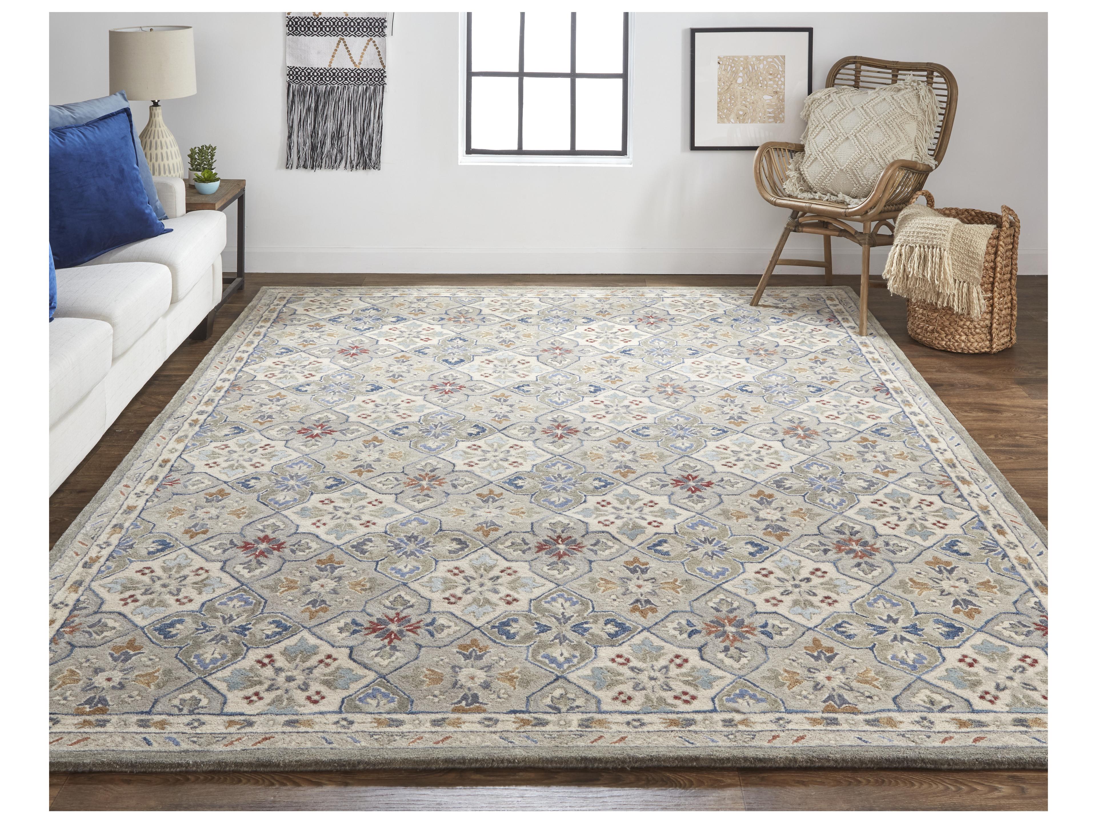Feizy Rugs Rylan Bordered Area Rug