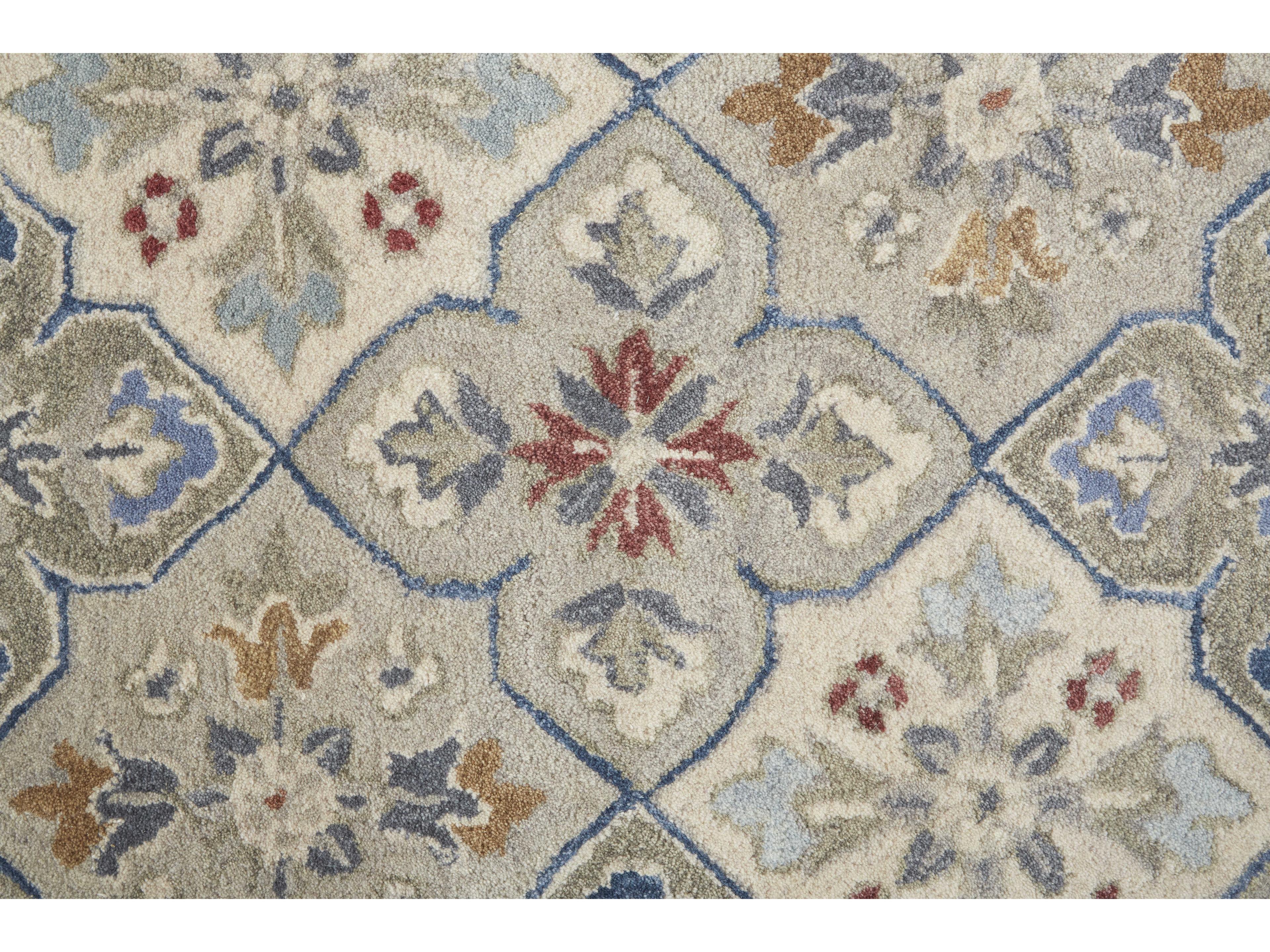Feizy Rugs Rylan Bordered Area Rug