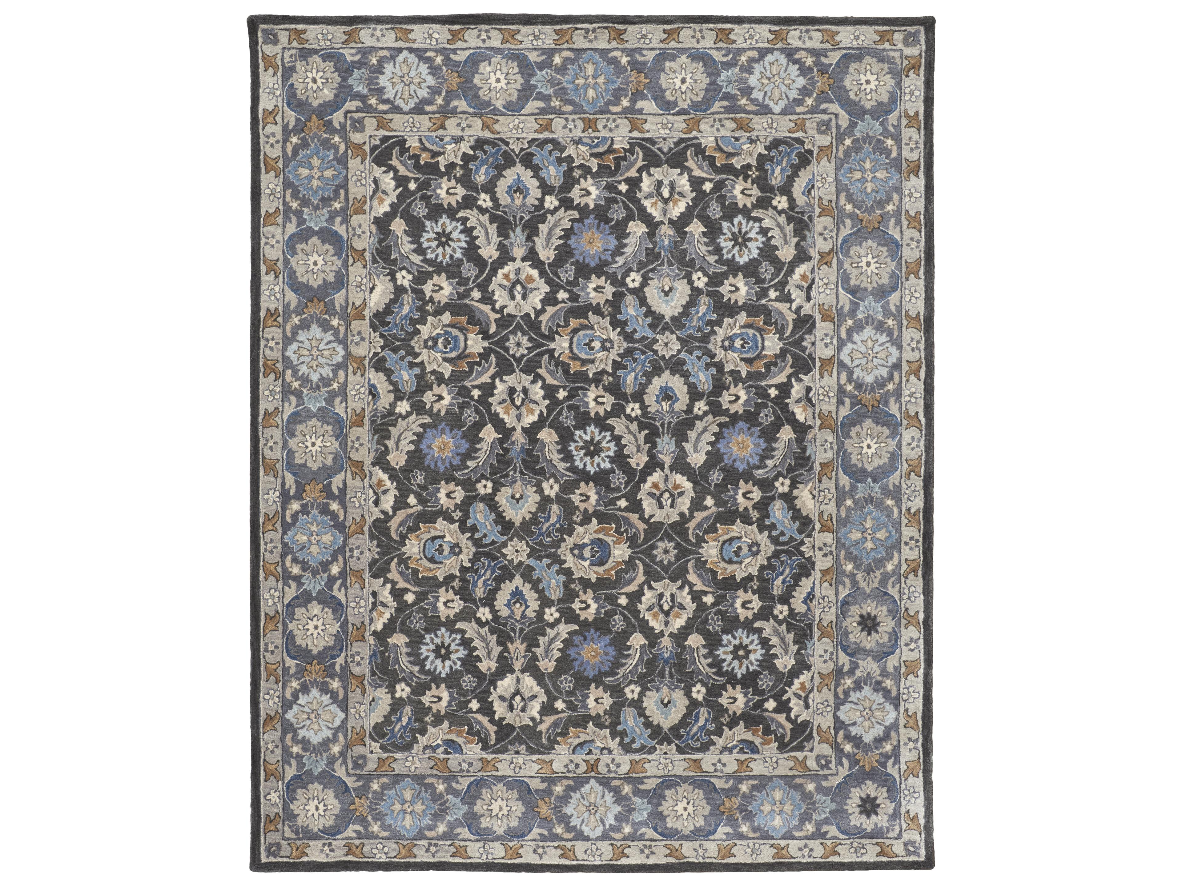 Rylan Bordered Area Rug