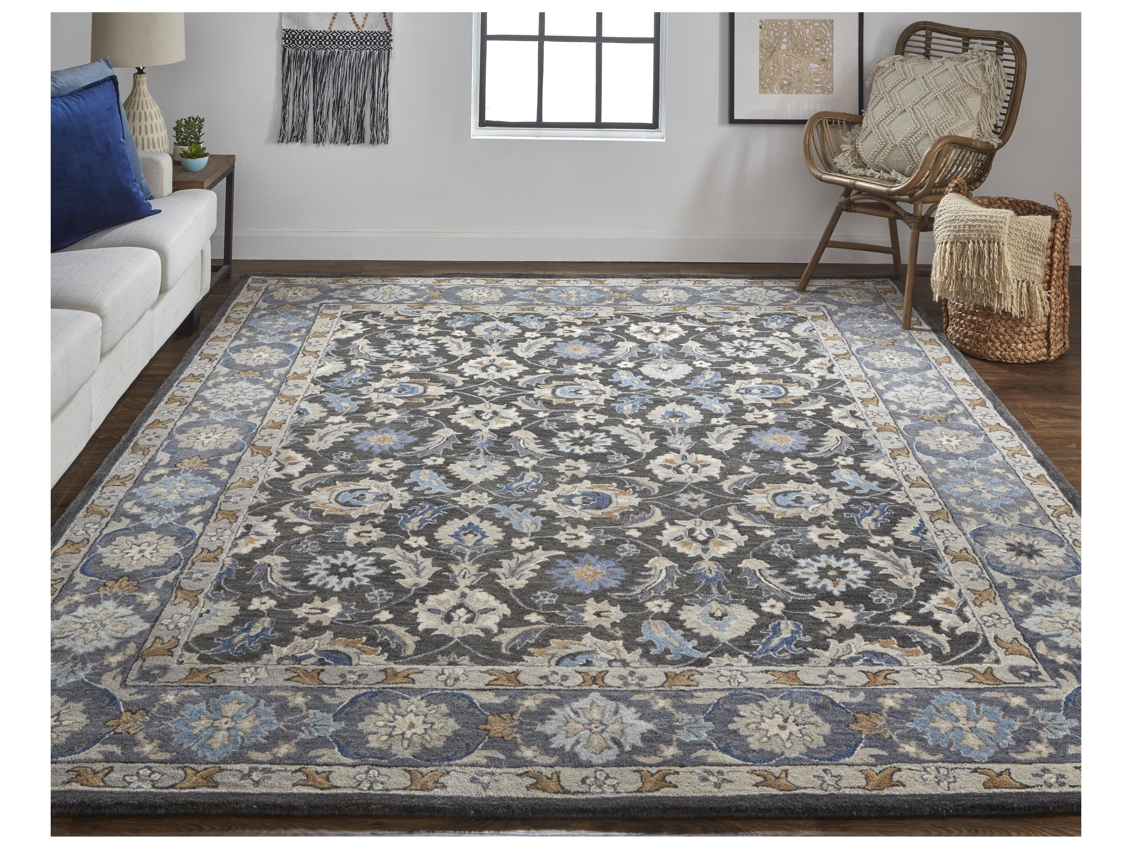 Feizy Rugs Rylan Bordered Area Rug