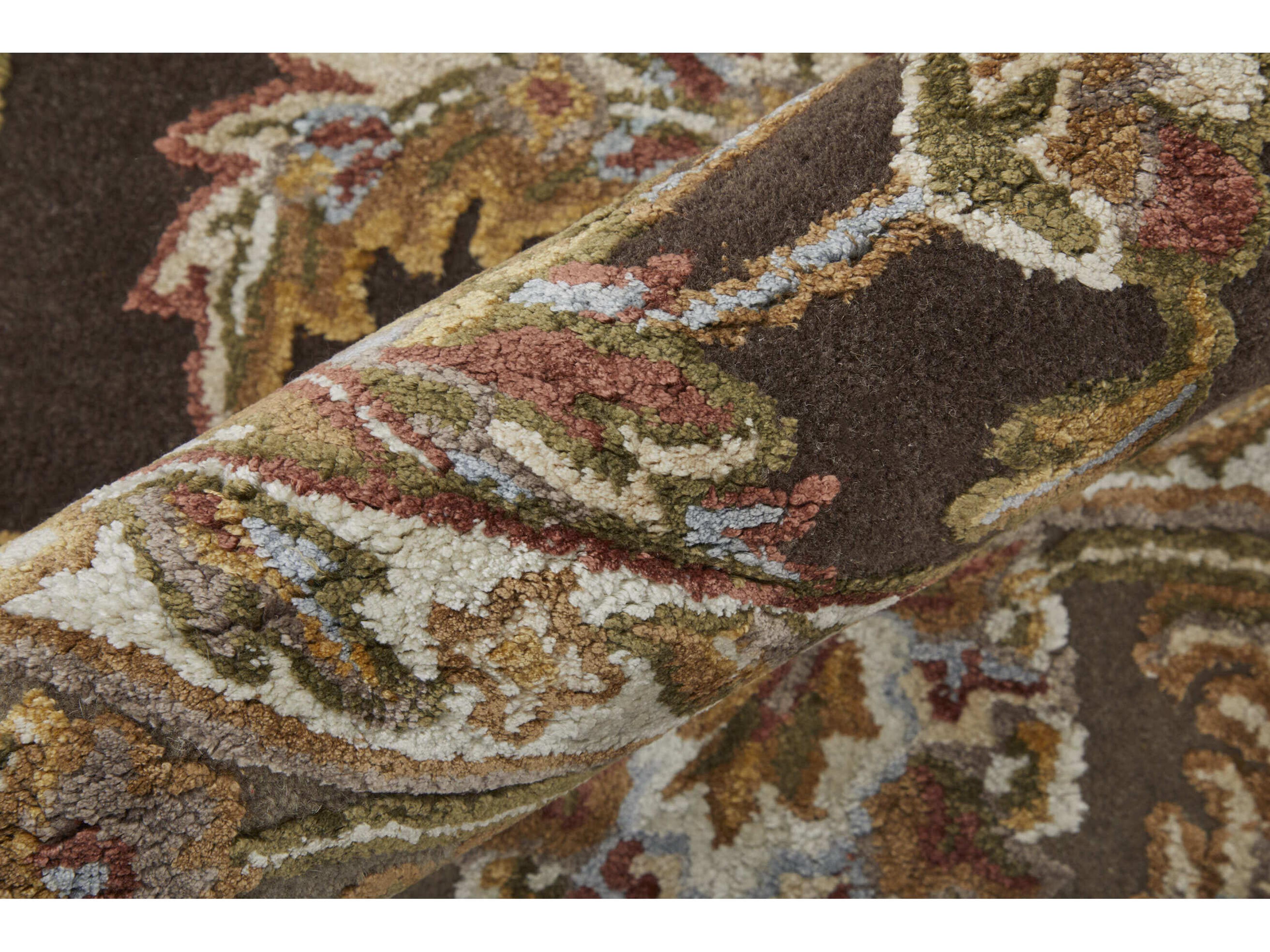 Feizy Rugs Prescott Bordered Runner Area Rug