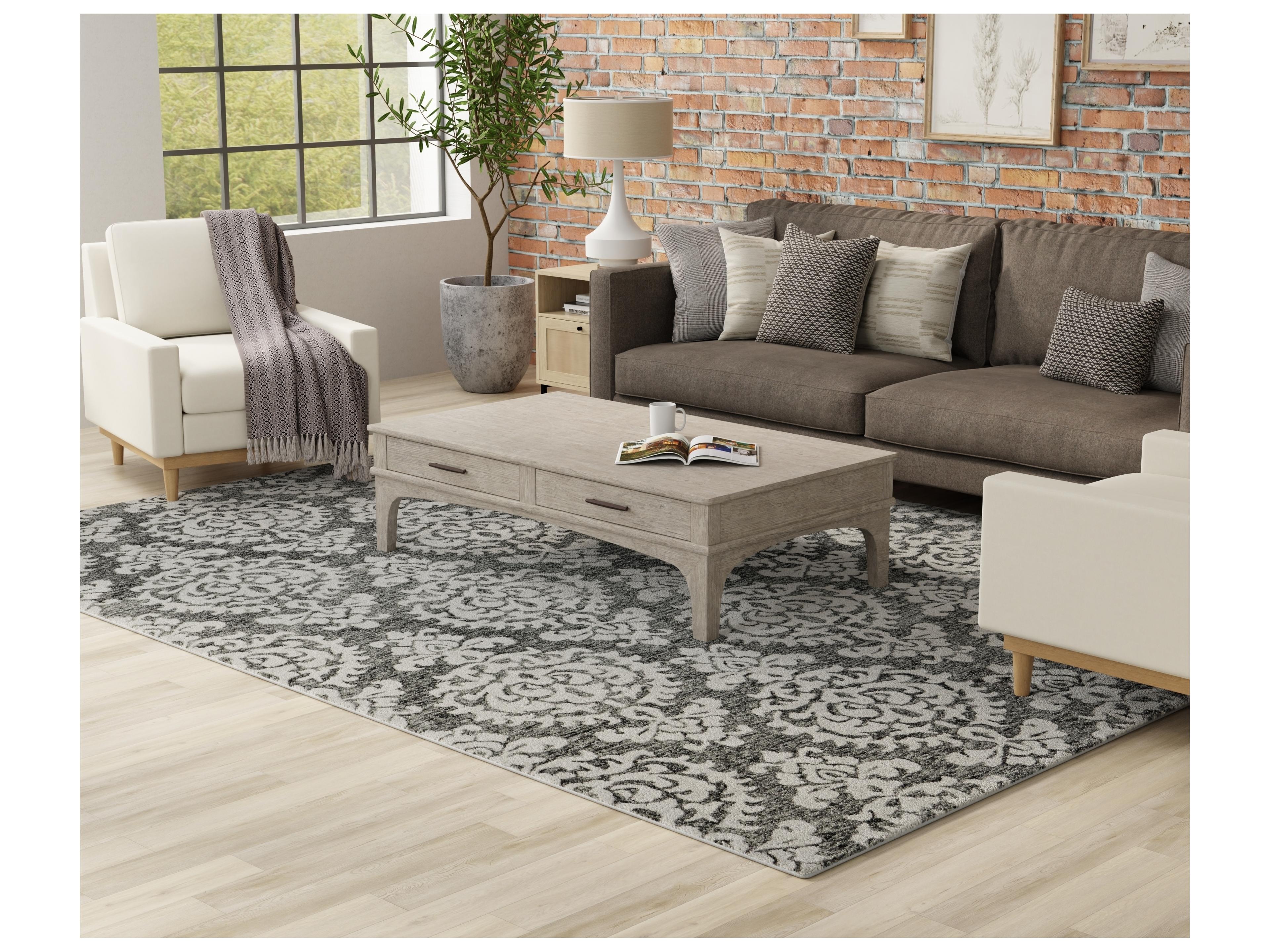 Feizy Rugs Belfort Floral Runner Area Rug