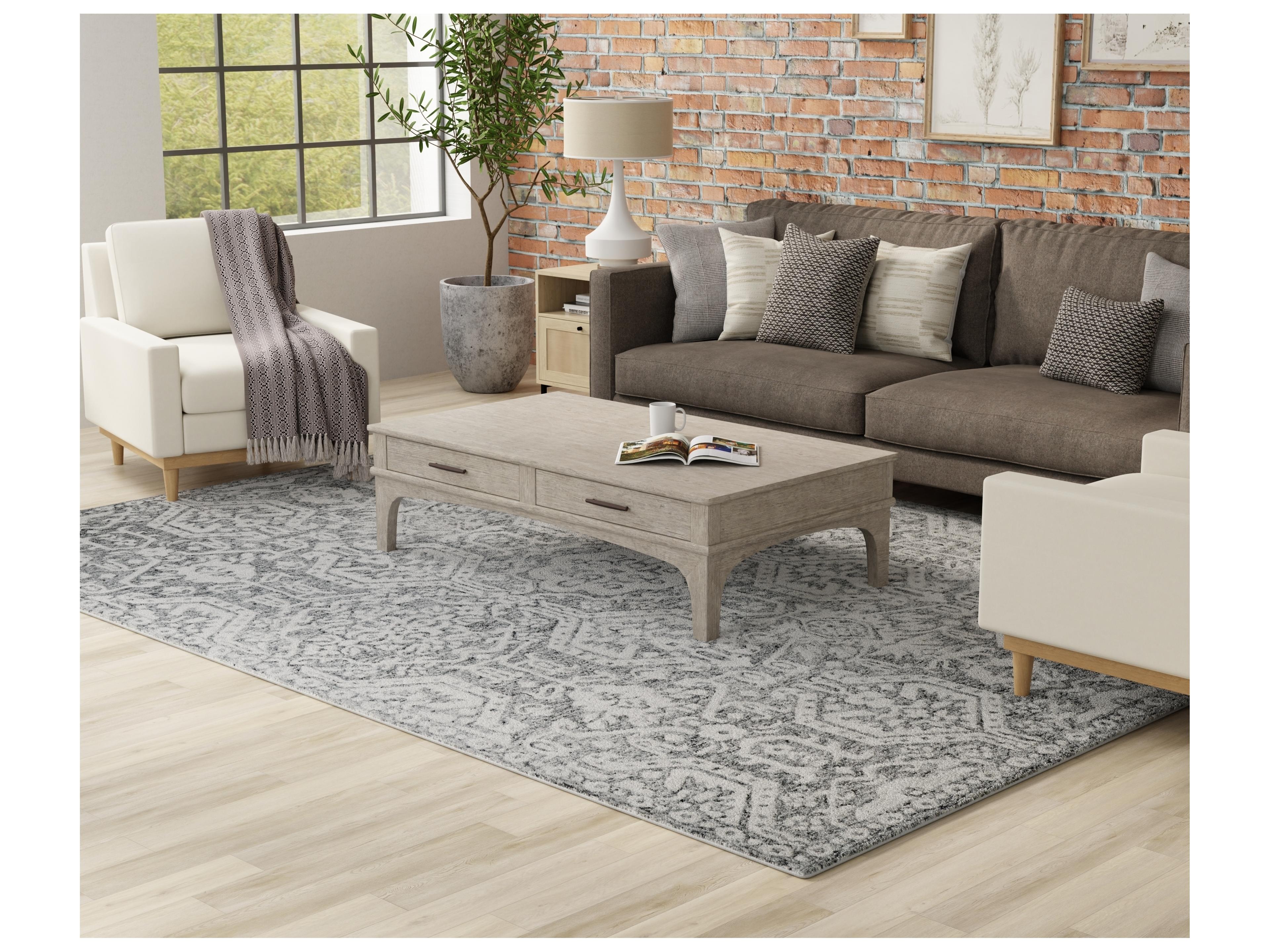 Feizy Rugs Belfort Floral Runner Area Rug