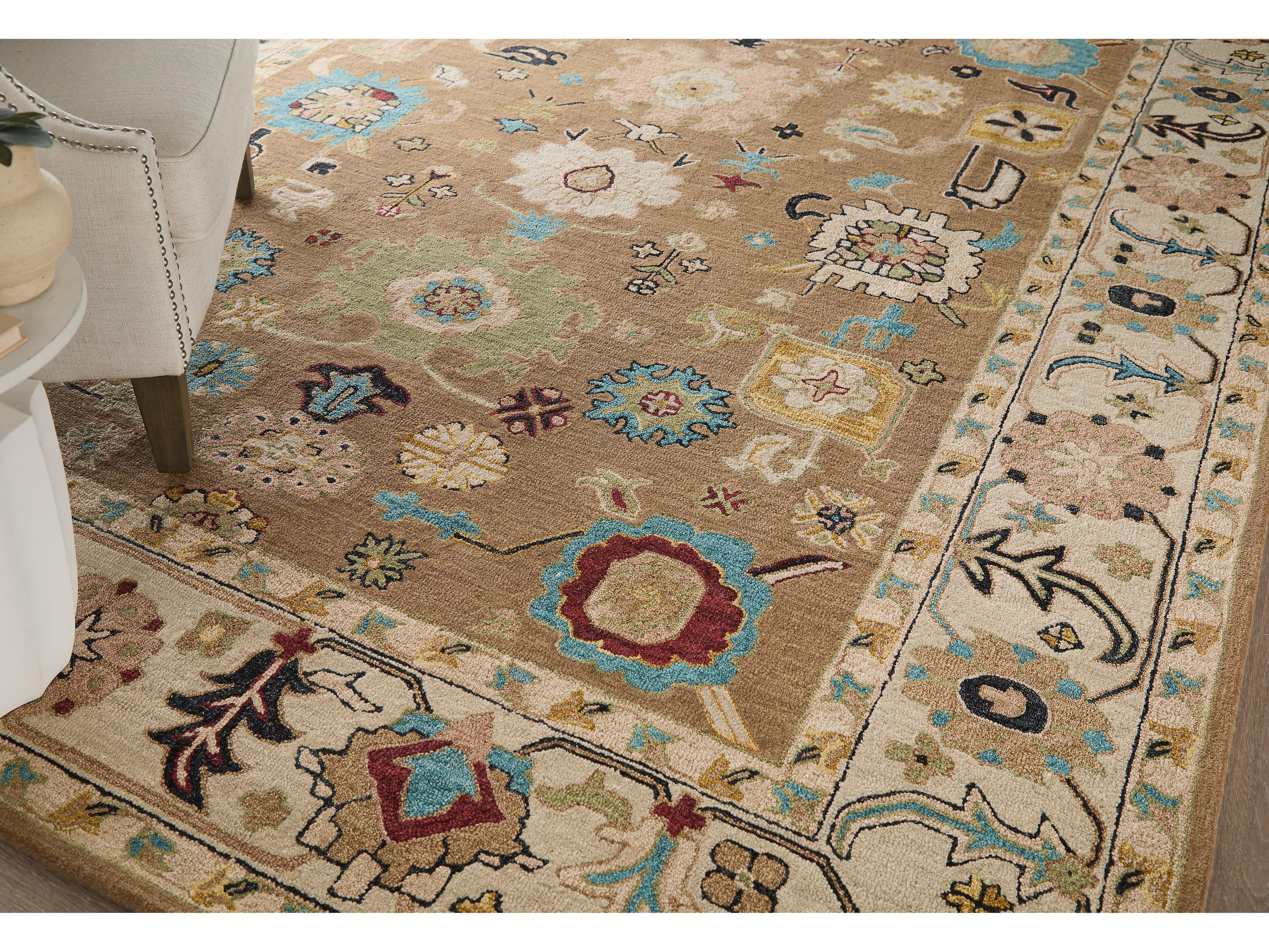 Feizy Rugs Springfield Bordered Runner Area Rug
