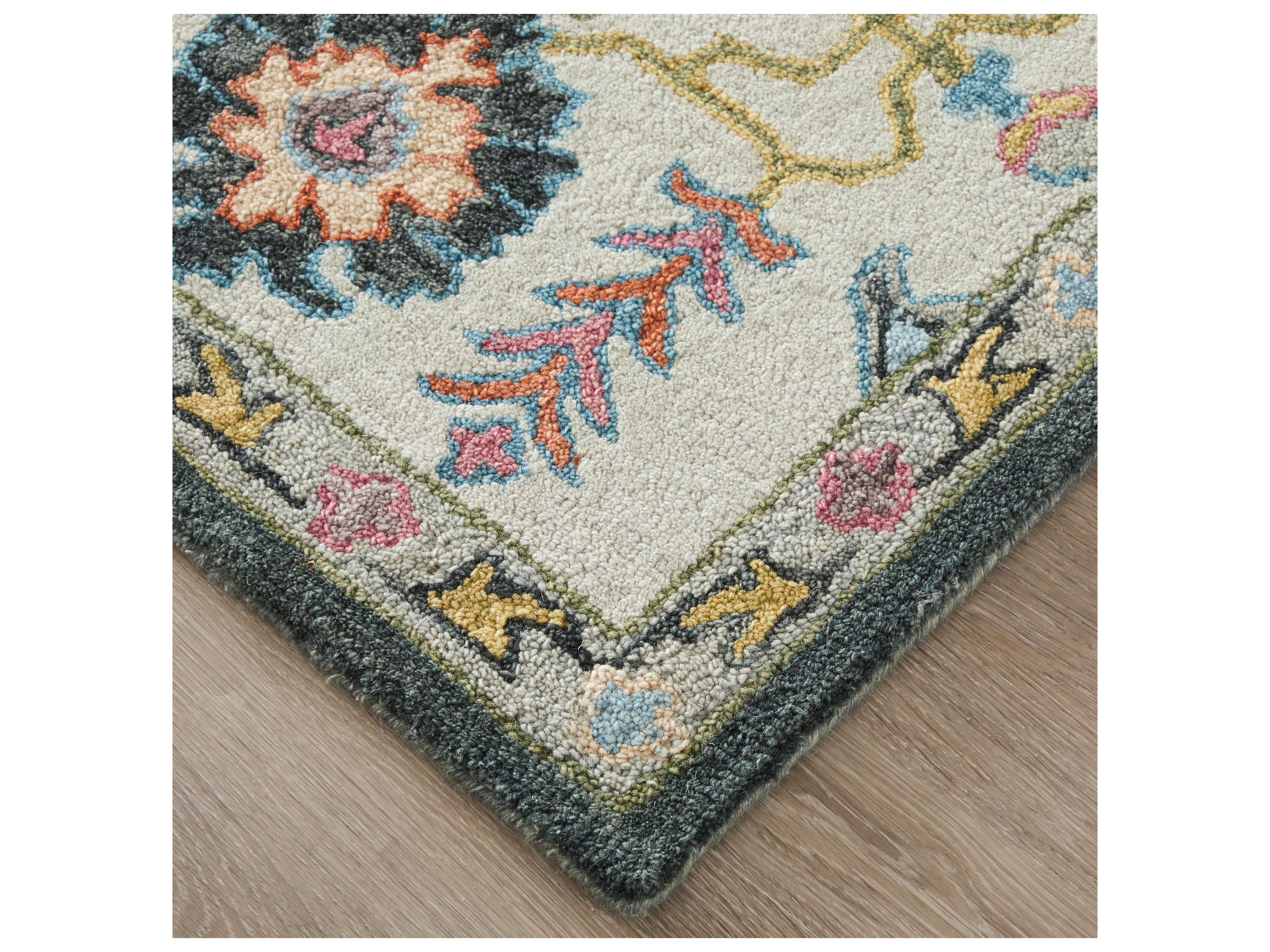 Feizy Rugs Springfield Bordered Runner Area Rug