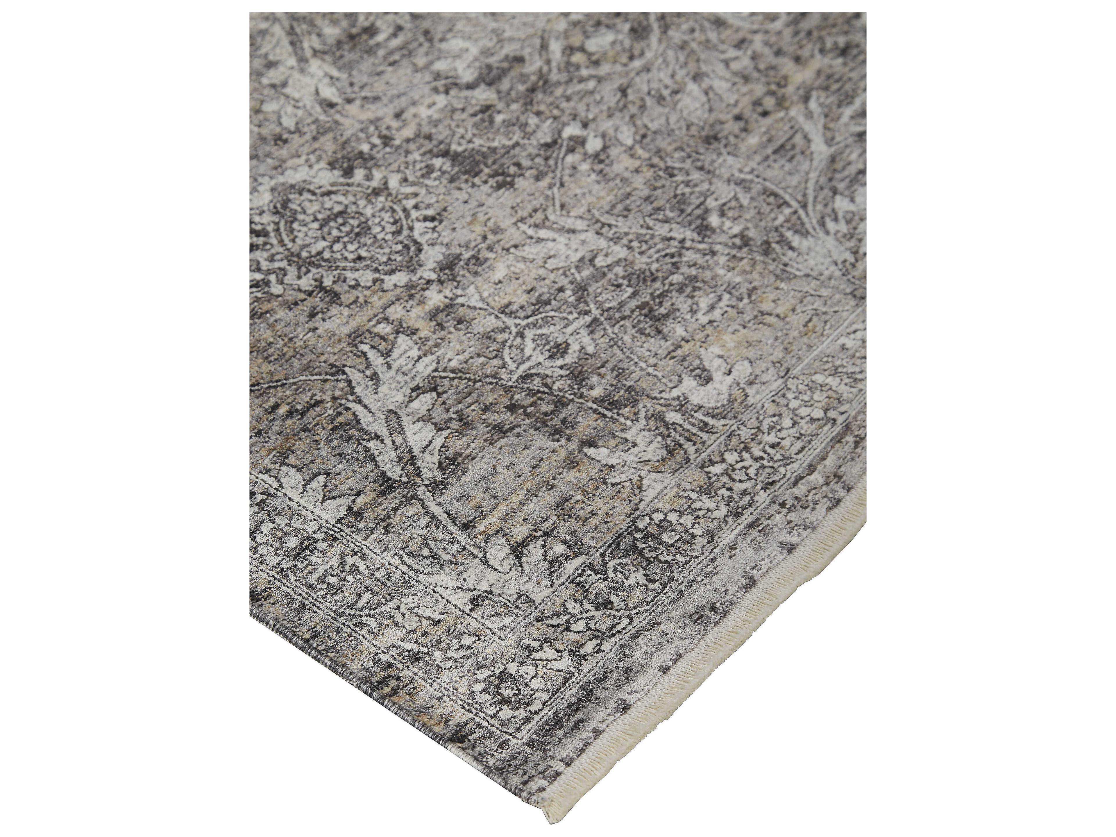 Feizy Rugs Sarrant Floral Runner Area Rug