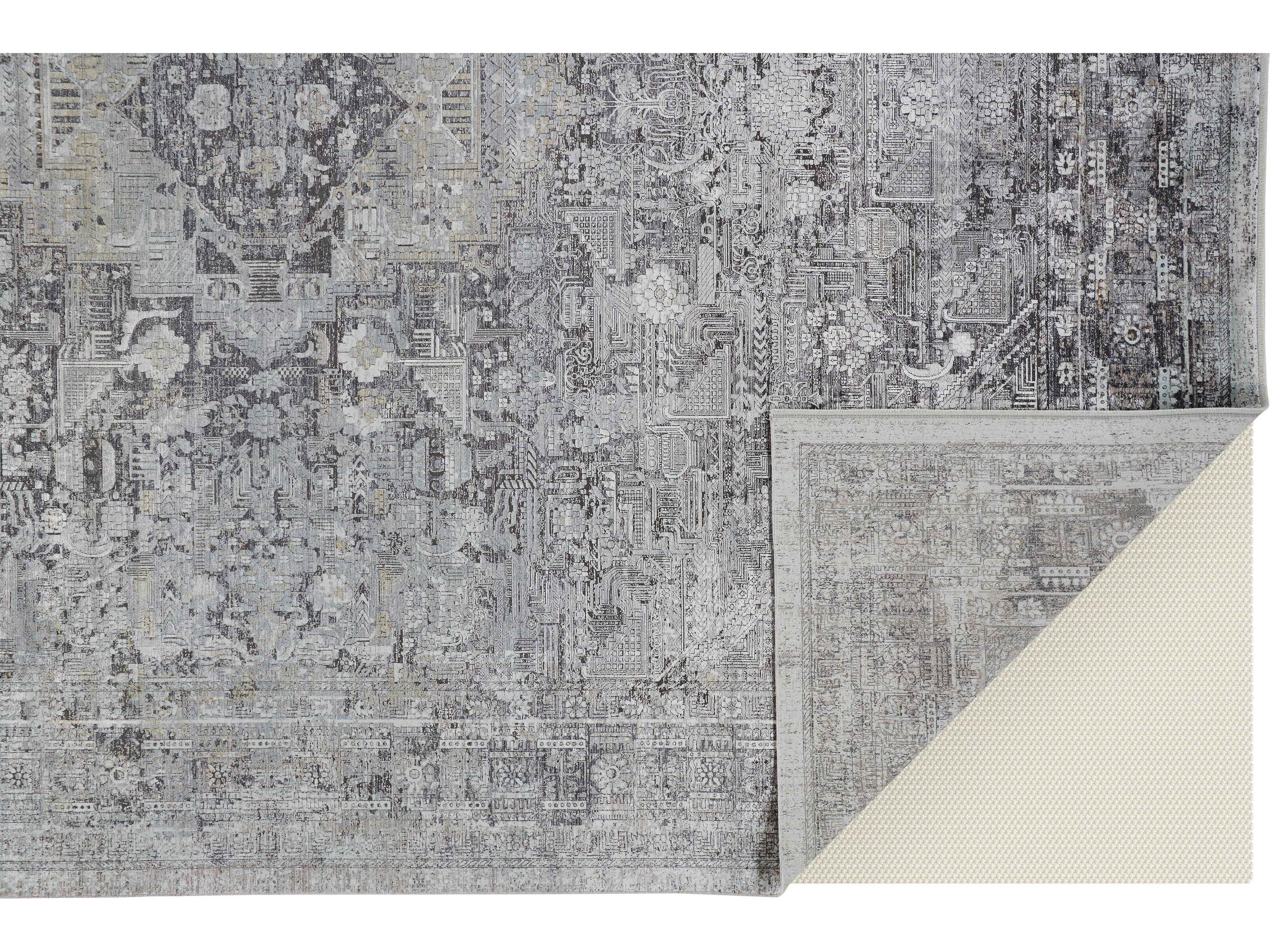 Feizy Rugs Sarrant Bordered Runner Area Rug