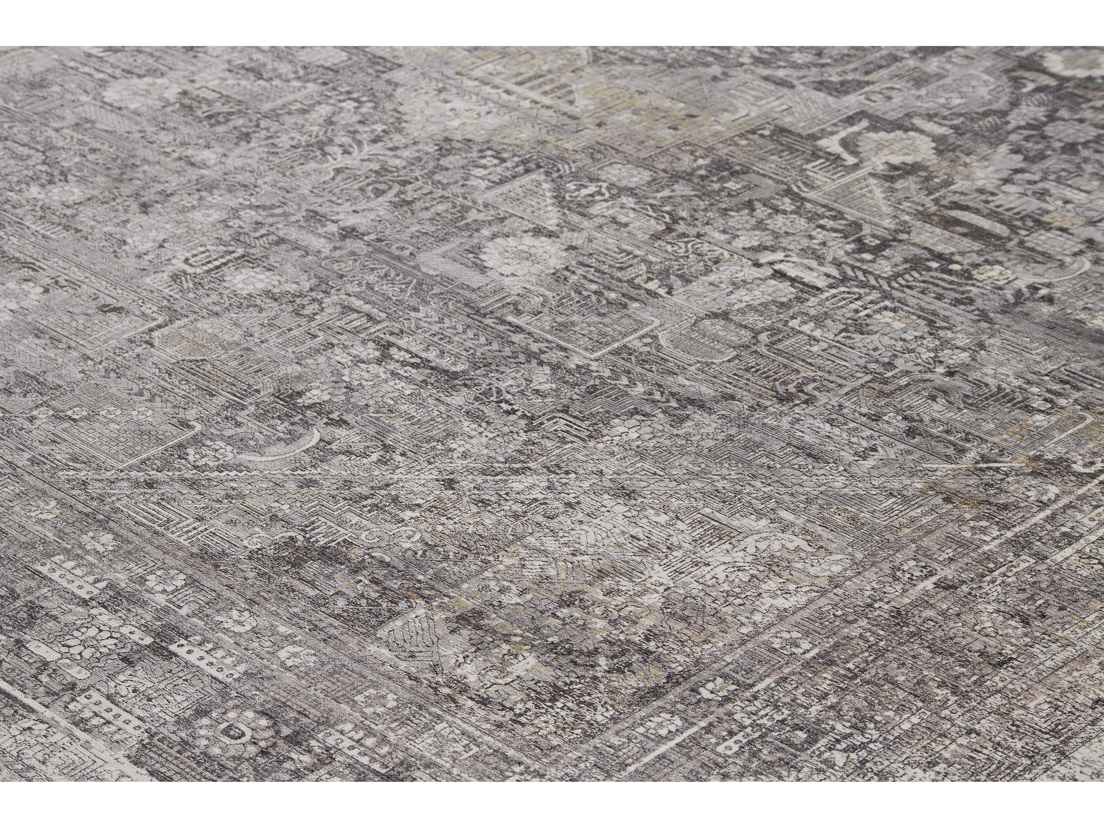 Feizy Rugs Sarrant Bordered Runner Area Rug