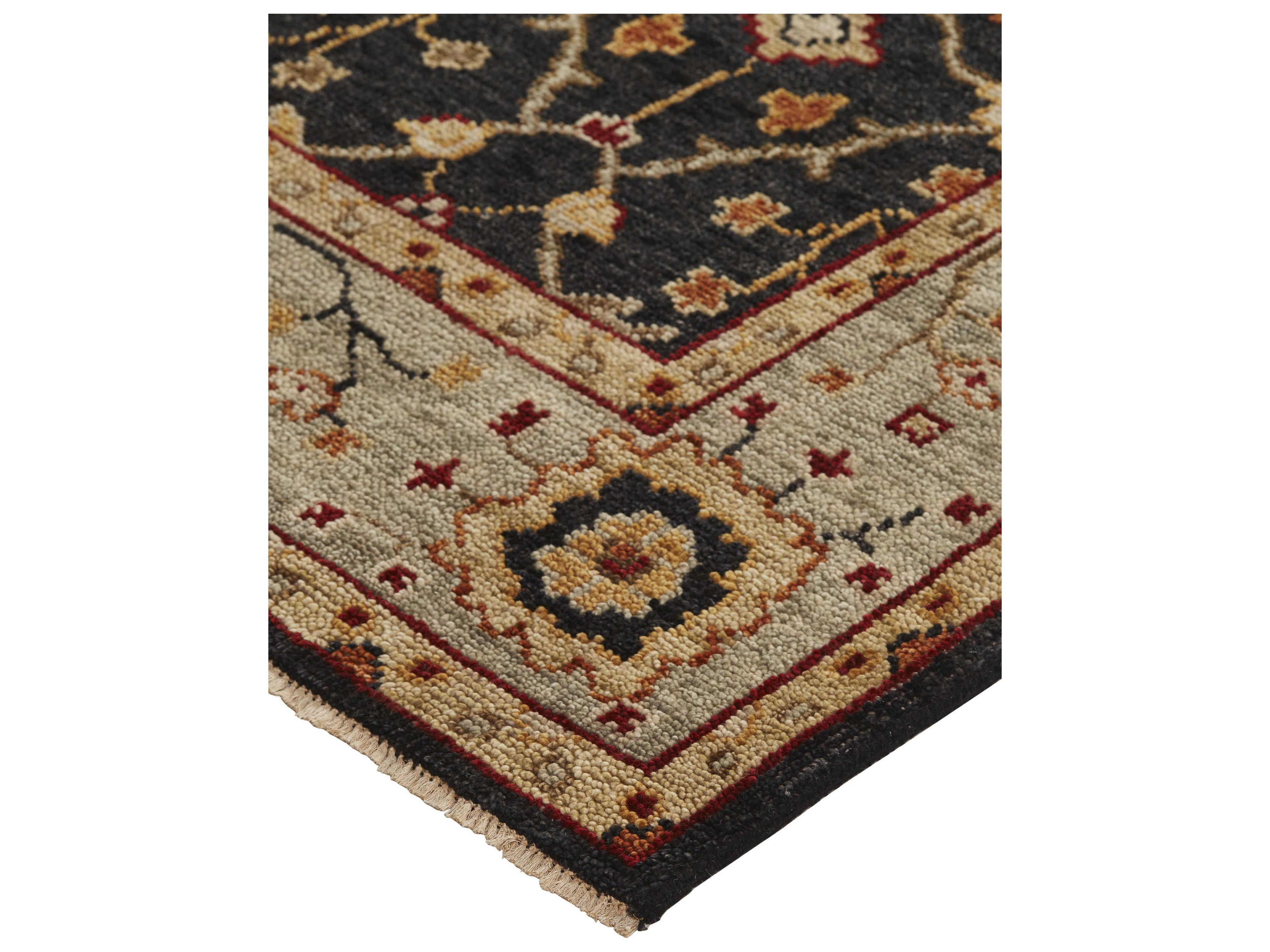 Feizy Rugs Carrington Bordered Runner Area Rug