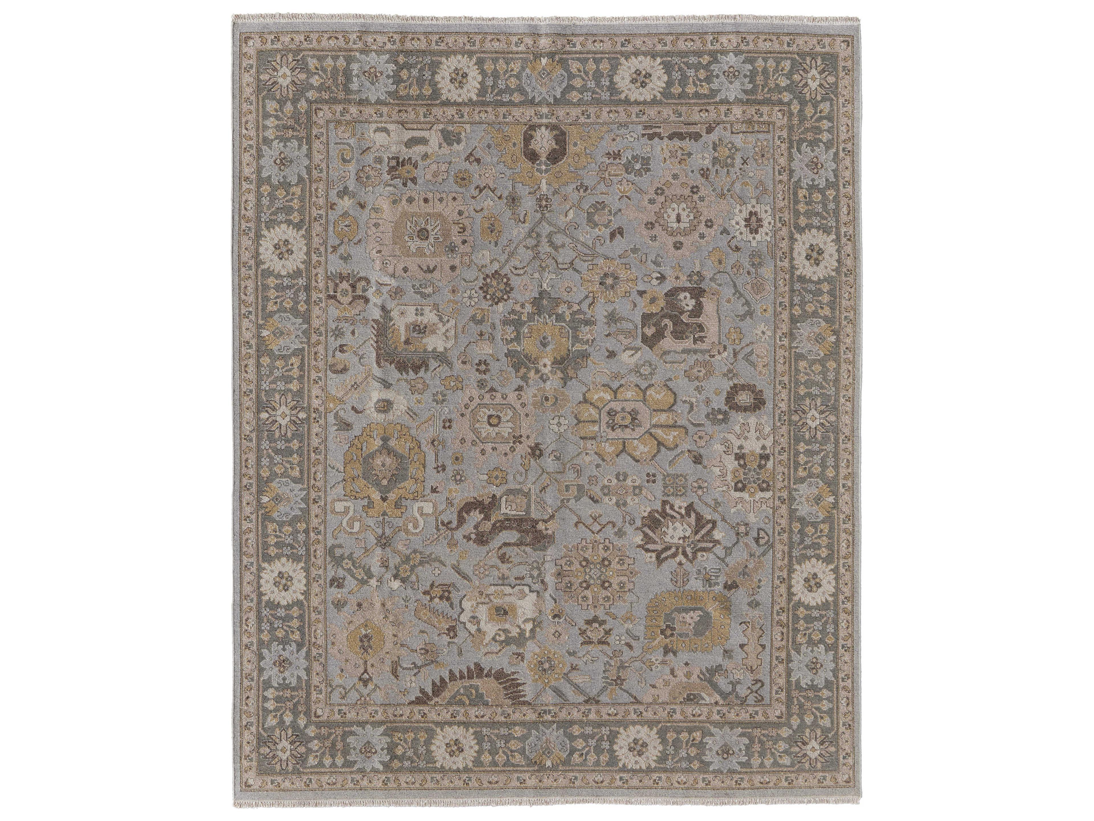 Corbitt Bordered Area Rug