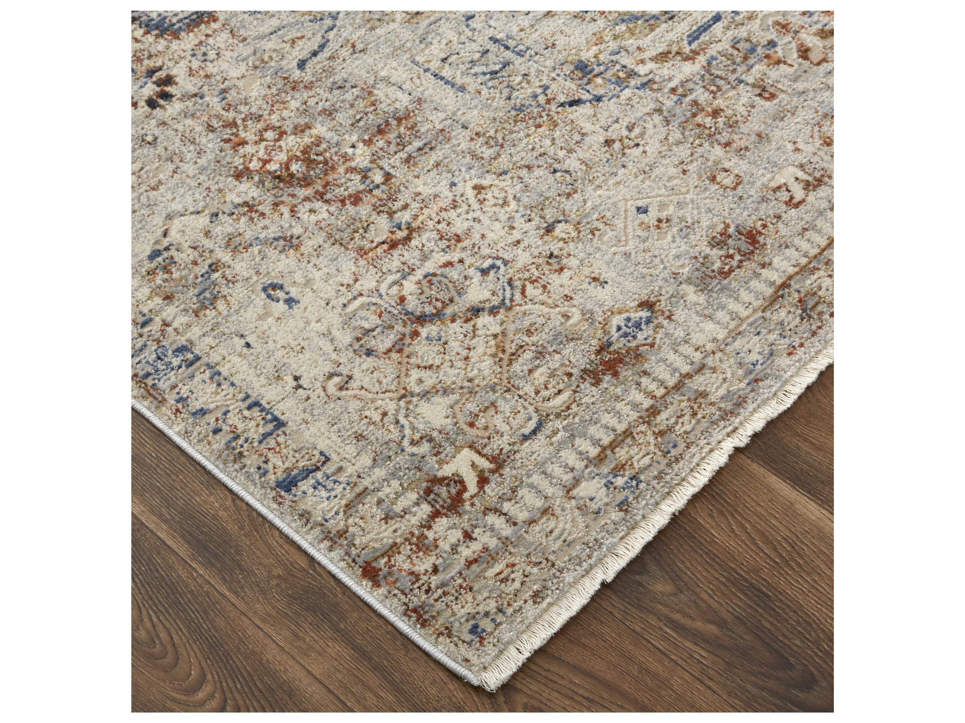 Feizy Rugs Kaia Bordered Runner Area Rug